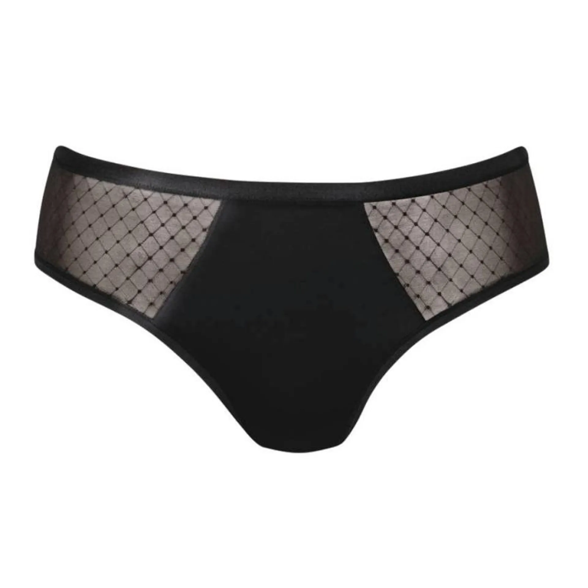 ANI1332.001- Slip Eve in tulle - Nero