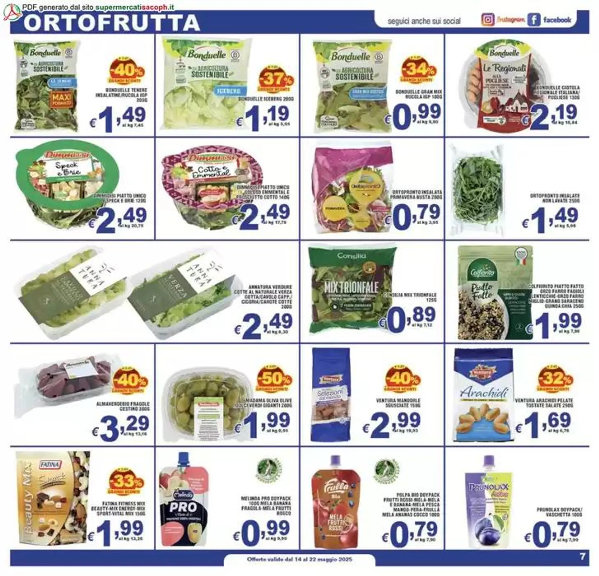Grandi offerte da 14 maggio a 22 maggio di 2025 - Pagina del volantino 7