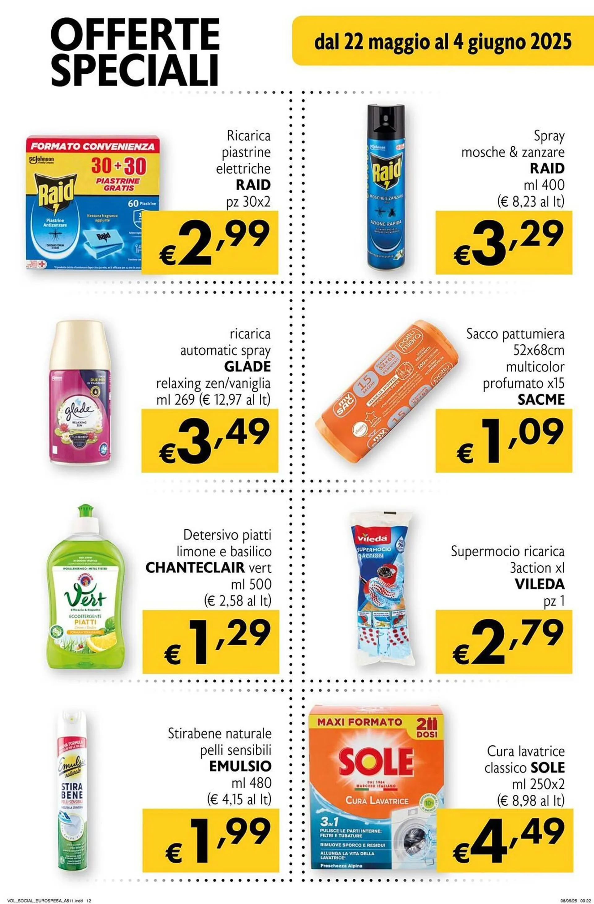 Volantino Eurospesa da 22 maggio a 4 giugno di 2025 - Pagina del volantino 12