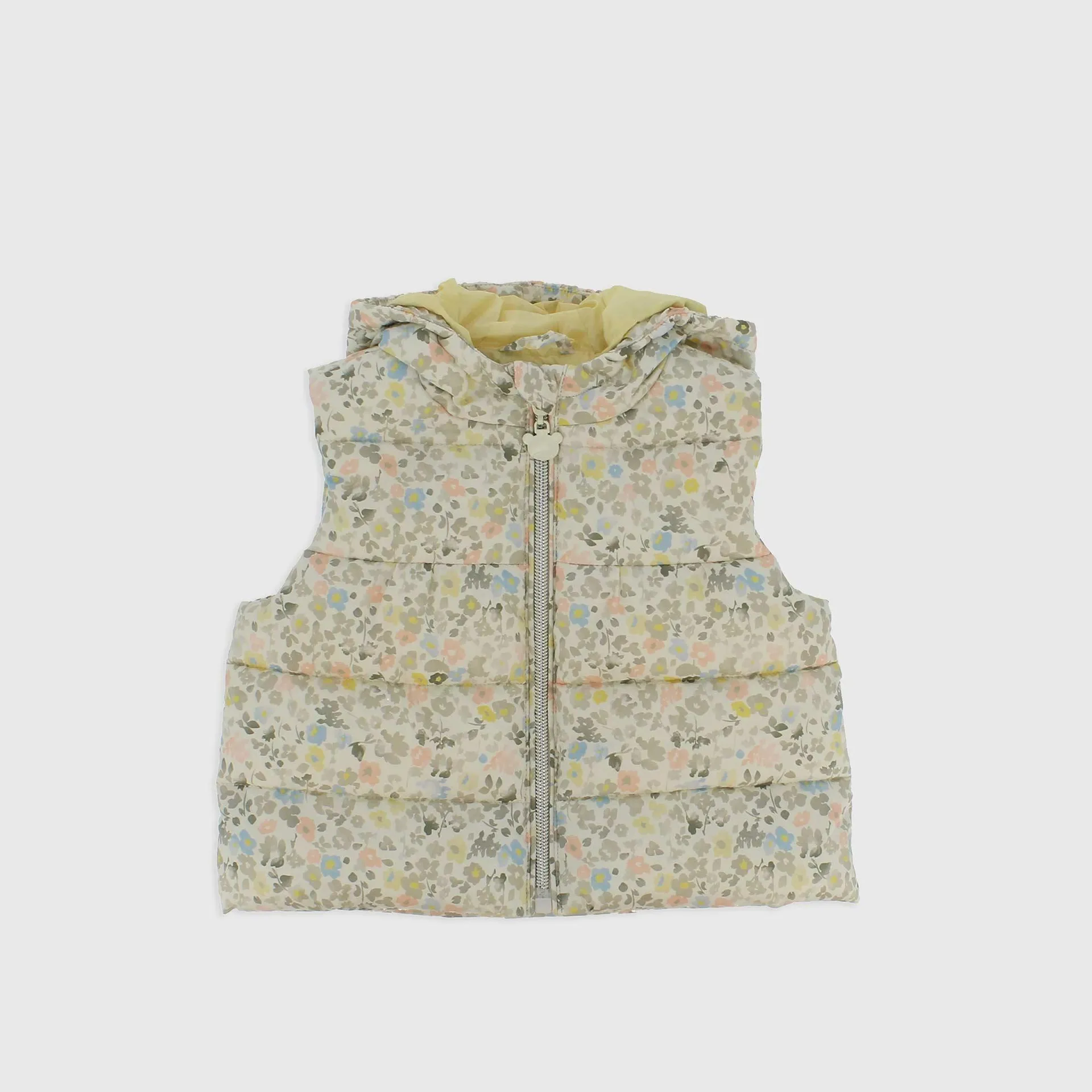 Gilet in nylon da Neonata, BIANCO