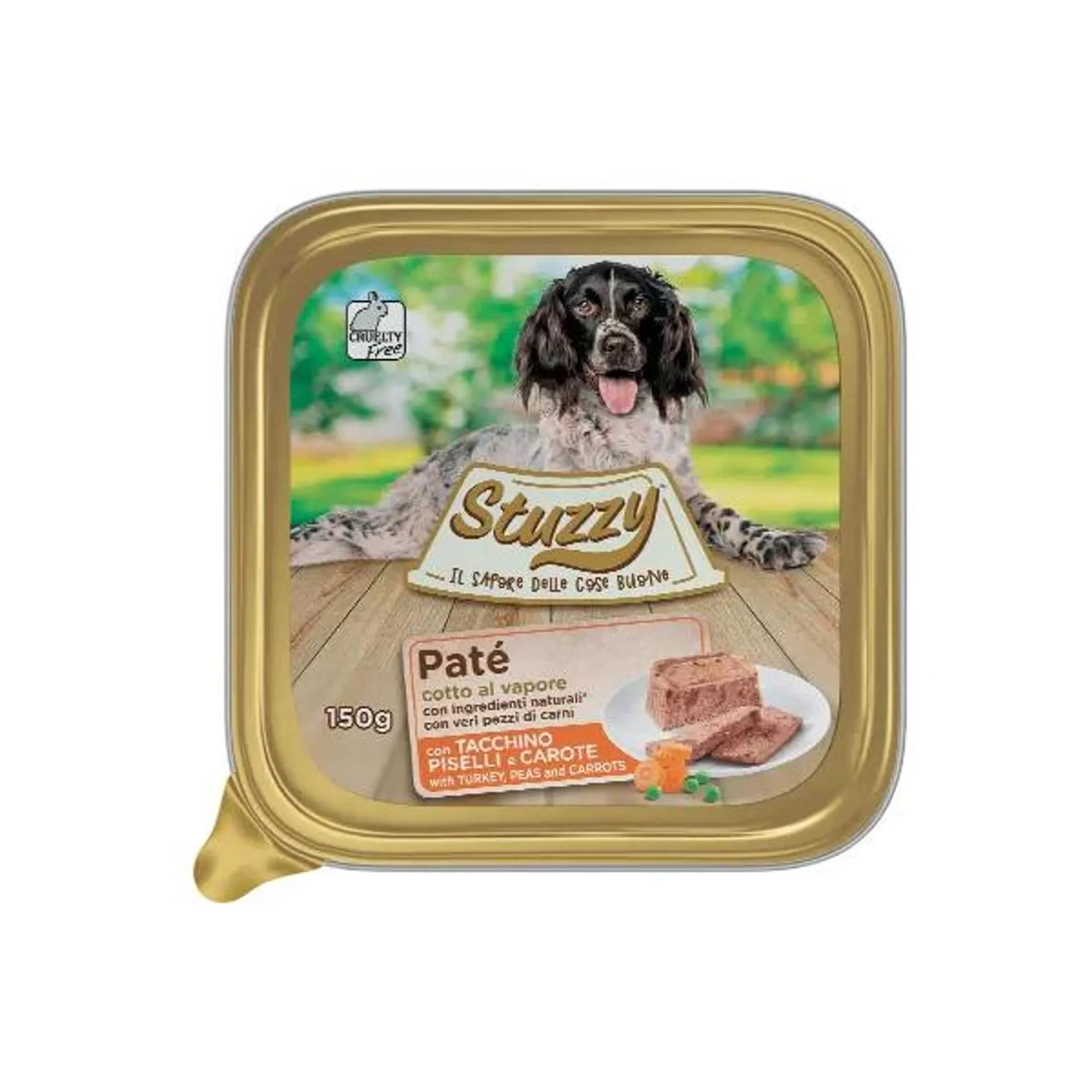 Mister Stuzzy Dog - Stuzzy Dog Paté Tacchino, Piselli e Carote