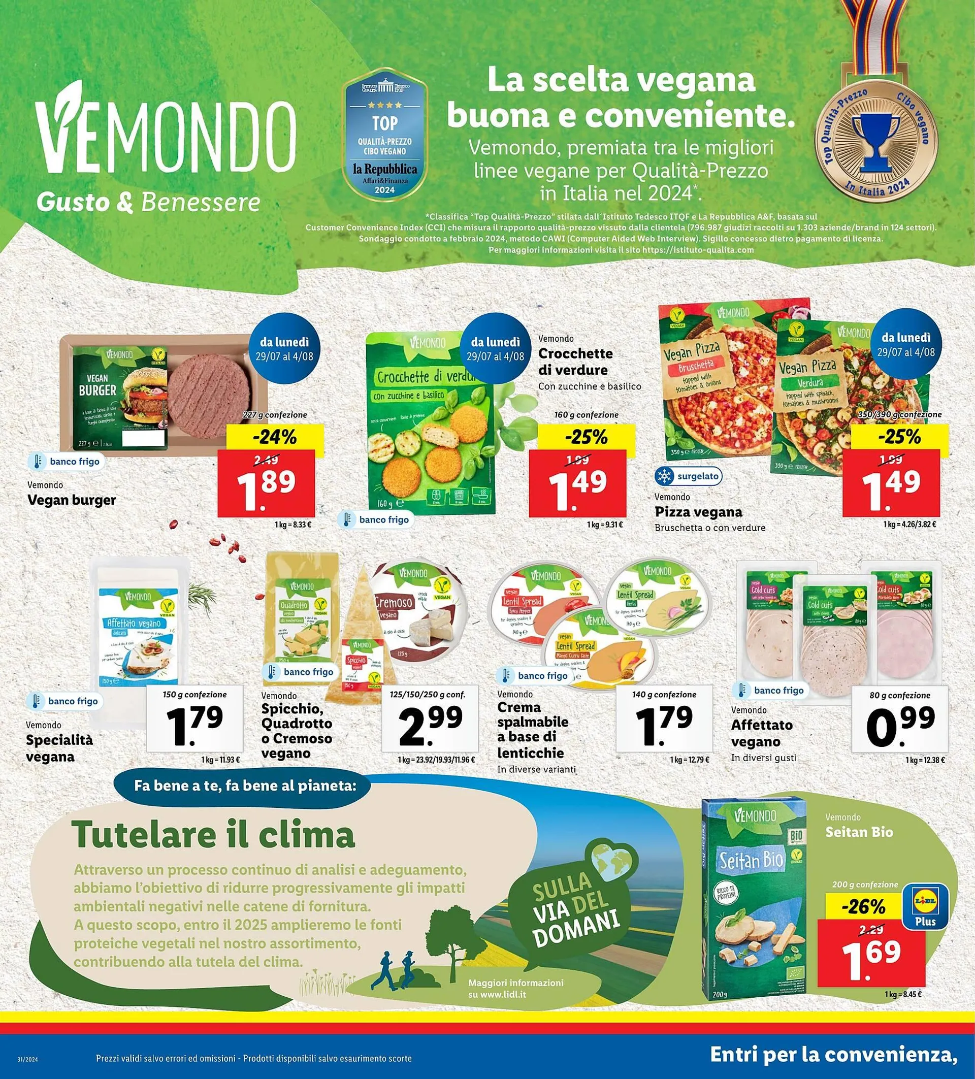 Volantino Lidl da 29 luglio a 14 agosto di 2024 - Pagina del volantino 14