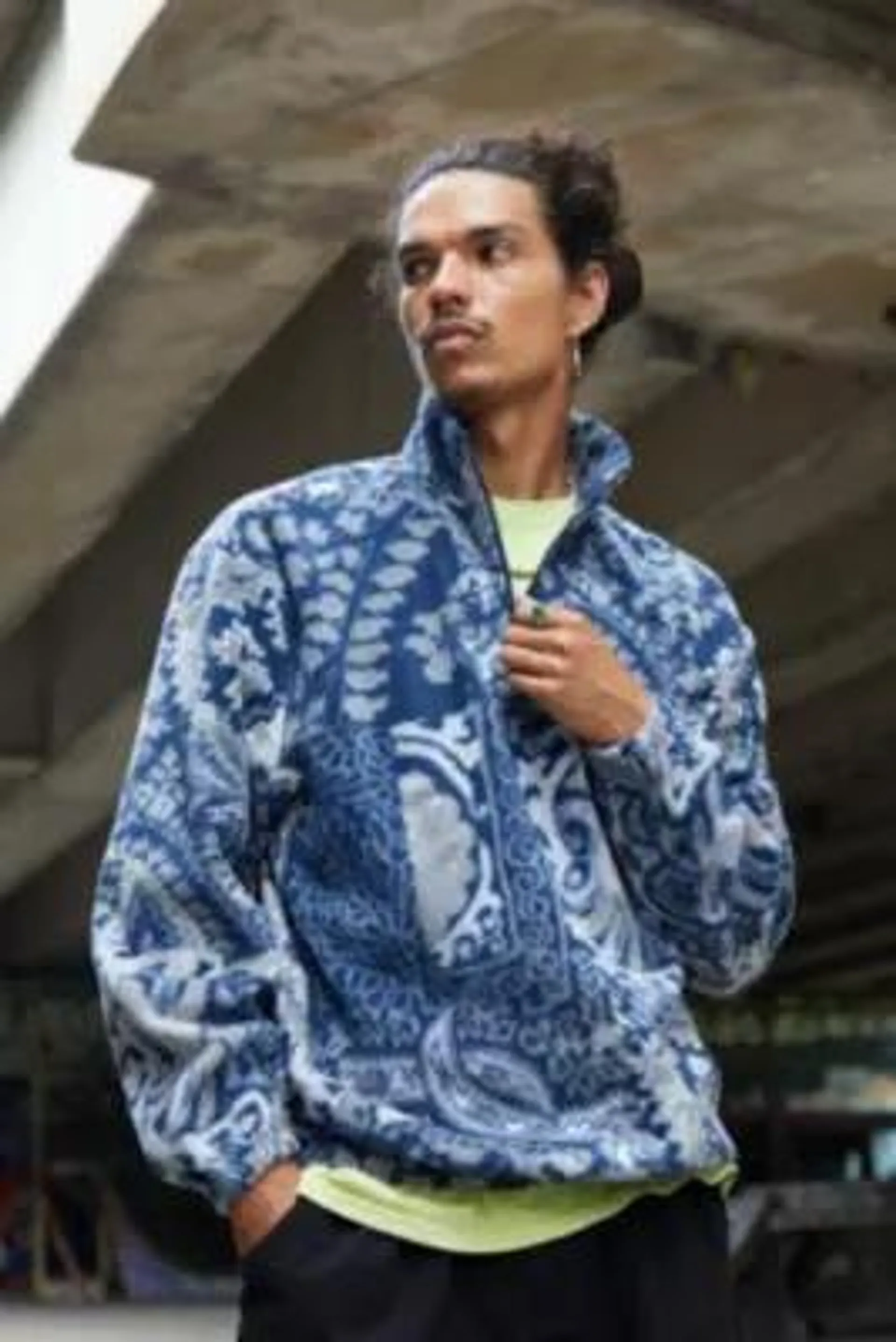 Pile Mezza-Zip Paisley BDG