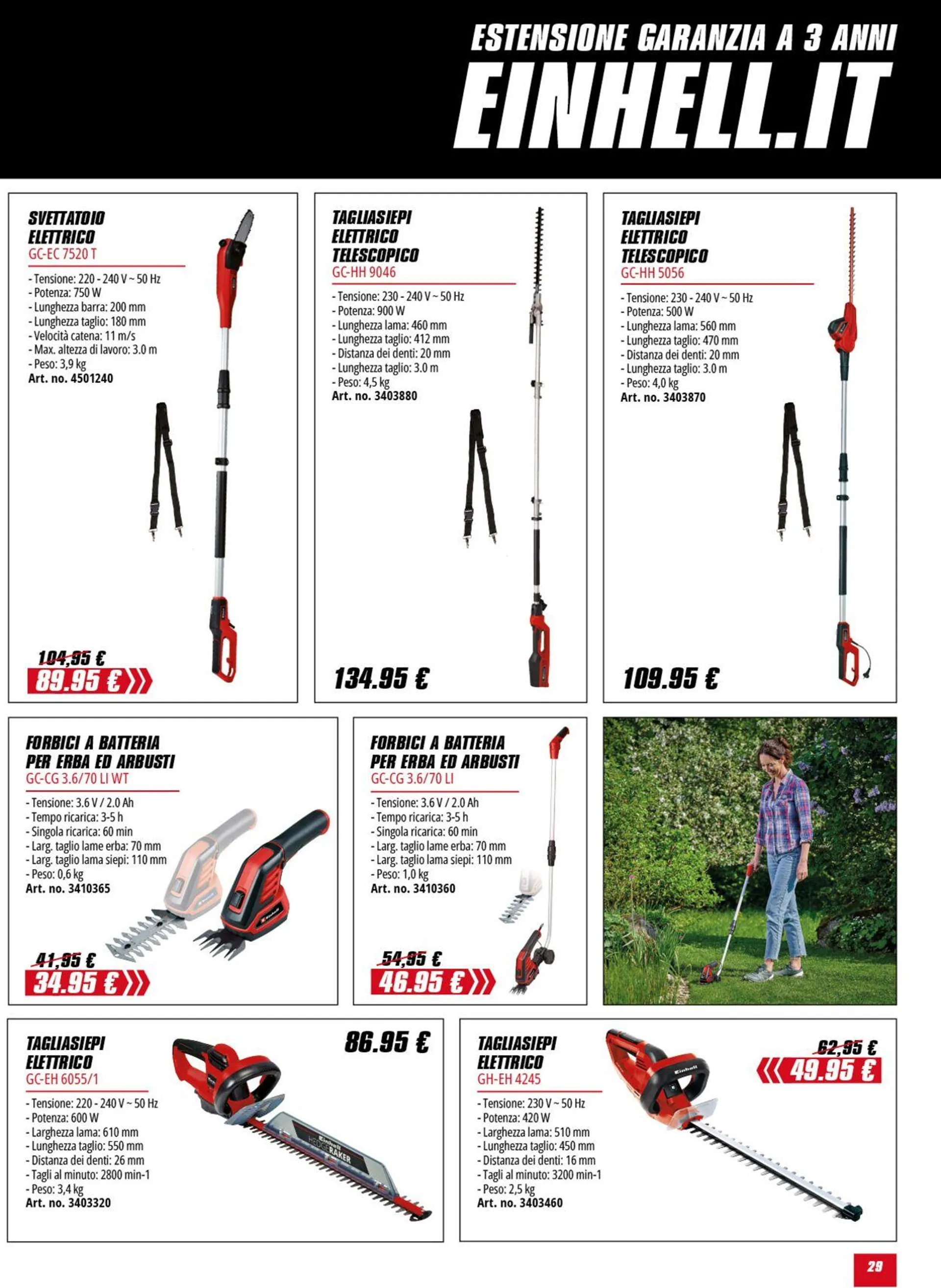 Einhell da 8 maggio a 8 giugno di 2025 - Pagina del volantino 29