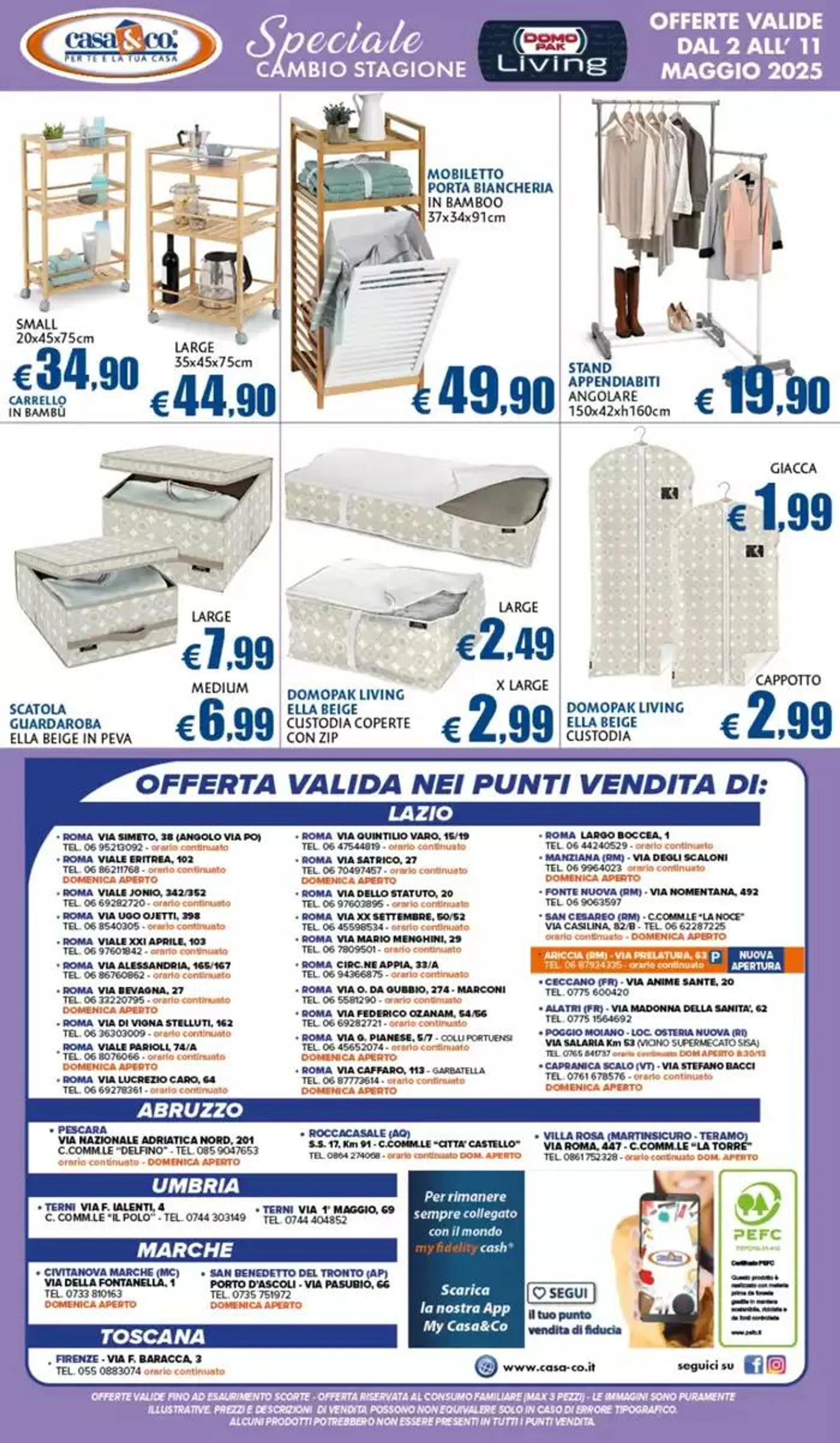 Offerte di Casa & Co da 2 maggio a 11 maggio di 2025 - Pagina del volantino 16