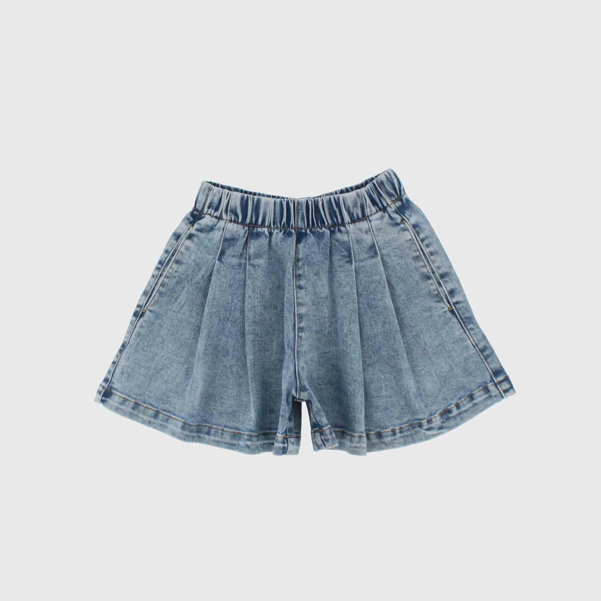 Shorts in jersey da Bambina, BLU