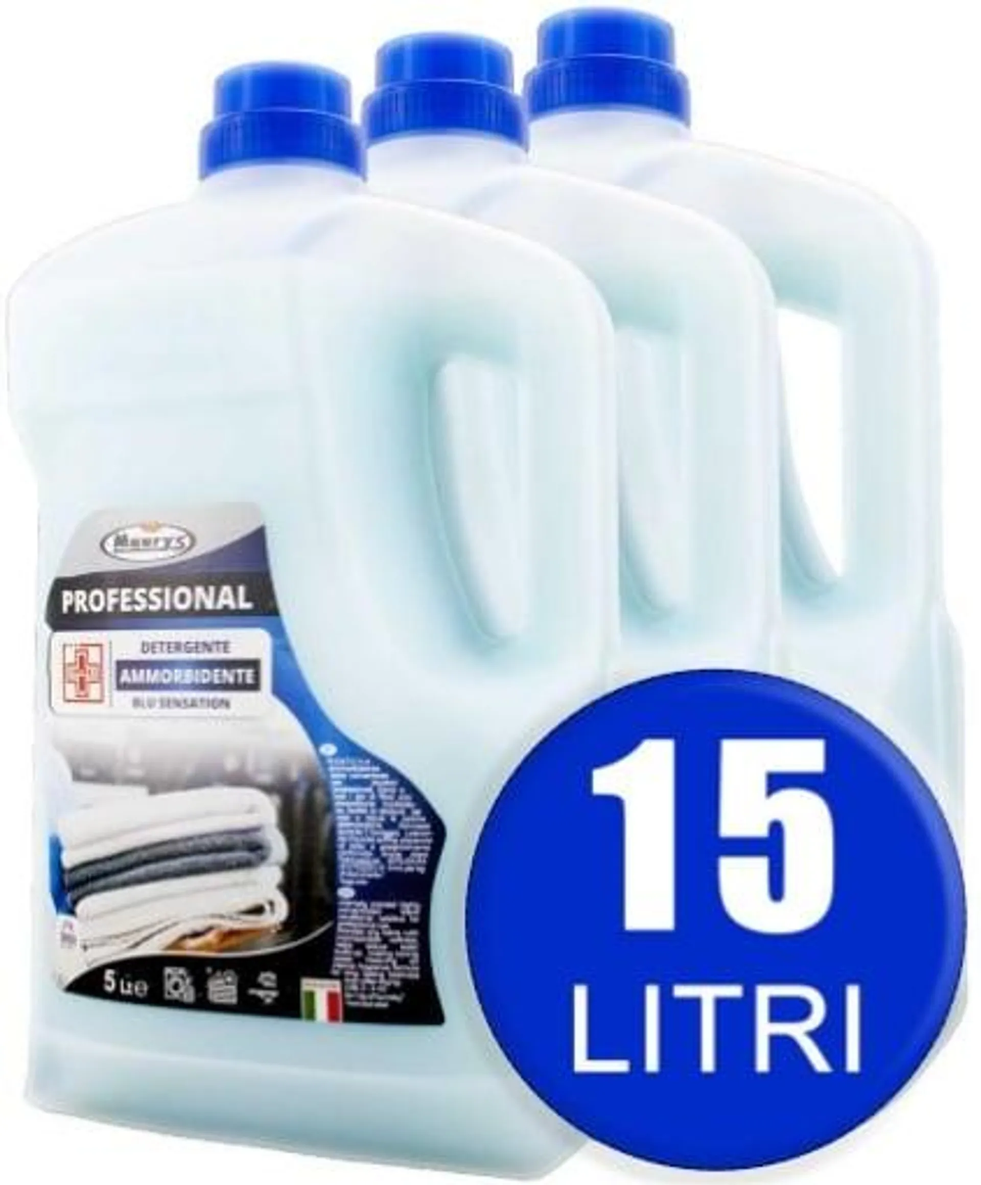 15LT MAURY'S PROFESSIONAL AMMORBIDENTE BLU SENSATION IN CONFEZIONE DA 3X5LT