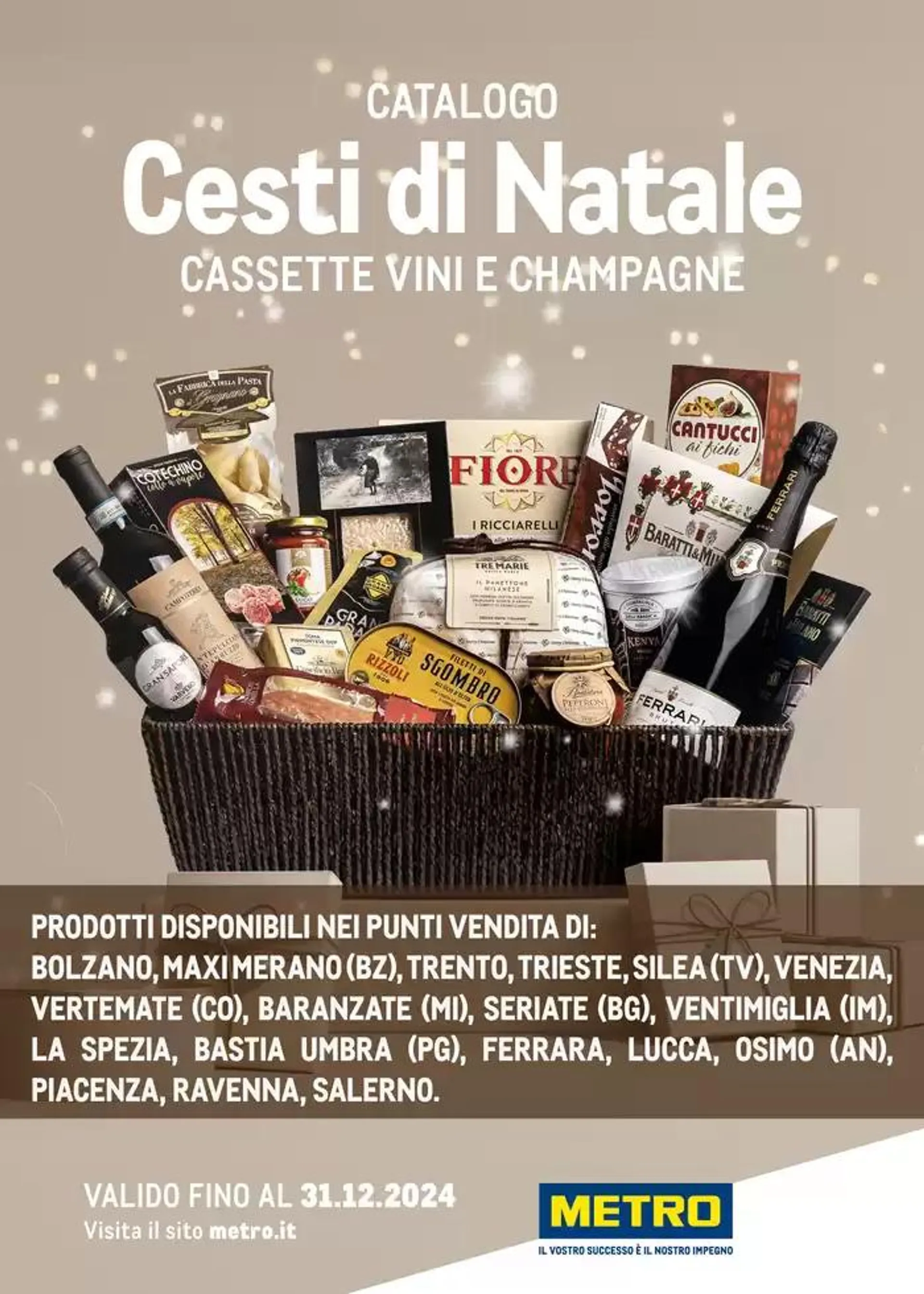 Cesti di Natale Ridotto da 4 novembre a 31 dicembre di 2024 - Pagina del volantino 1