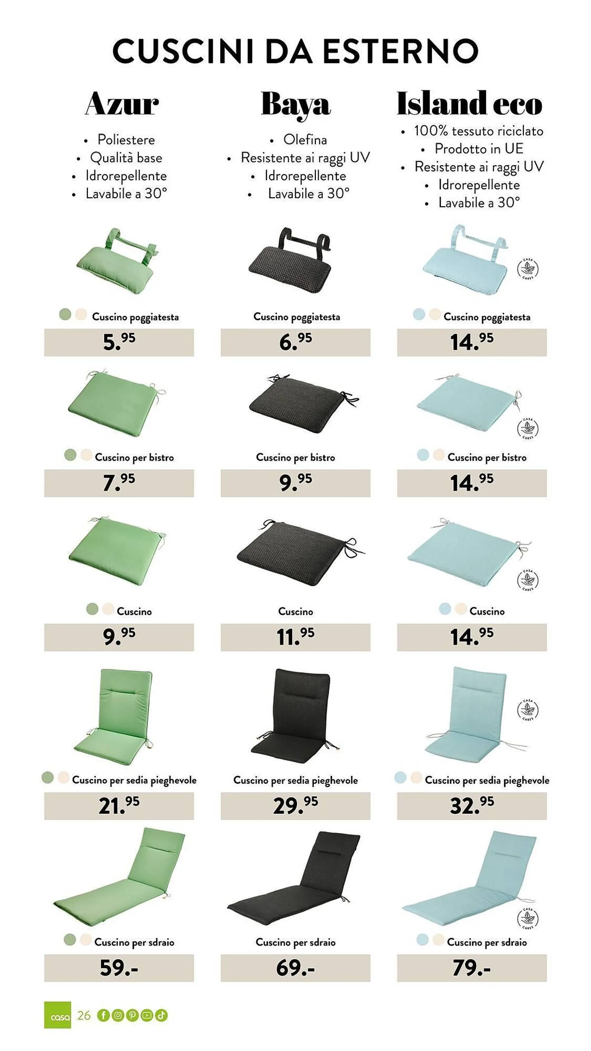 Volantino Casa da 3 marzo a 30 settembre di 2025 - Pagina del volantino 26