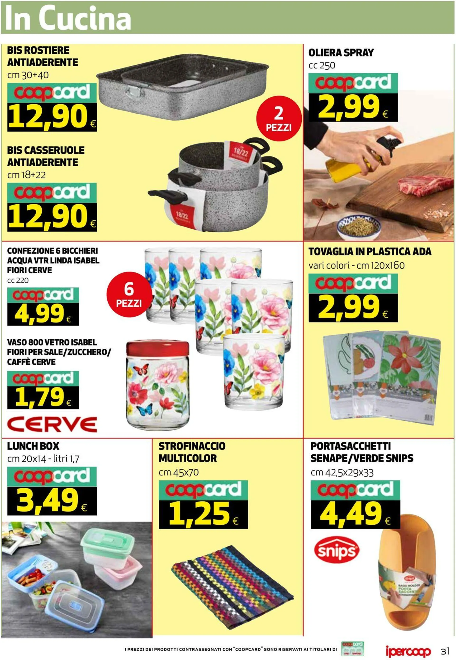 Coop Volantino attuale da 17 luglio a 24 luglio di 2025 - Pagina del volantino 31