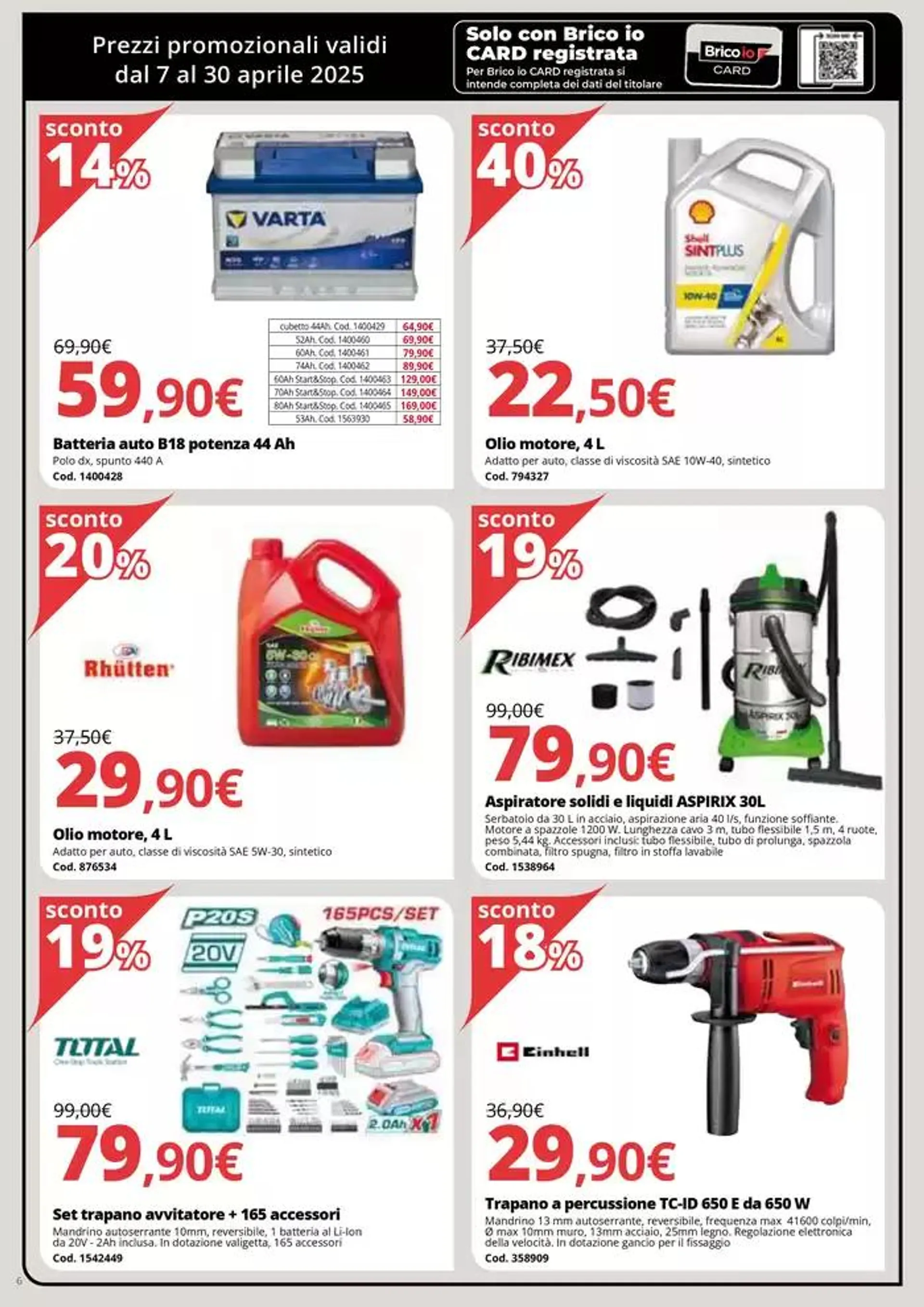 -10% da 7 aprile a 30 aprile di 2025 - Pagina del volantino 6