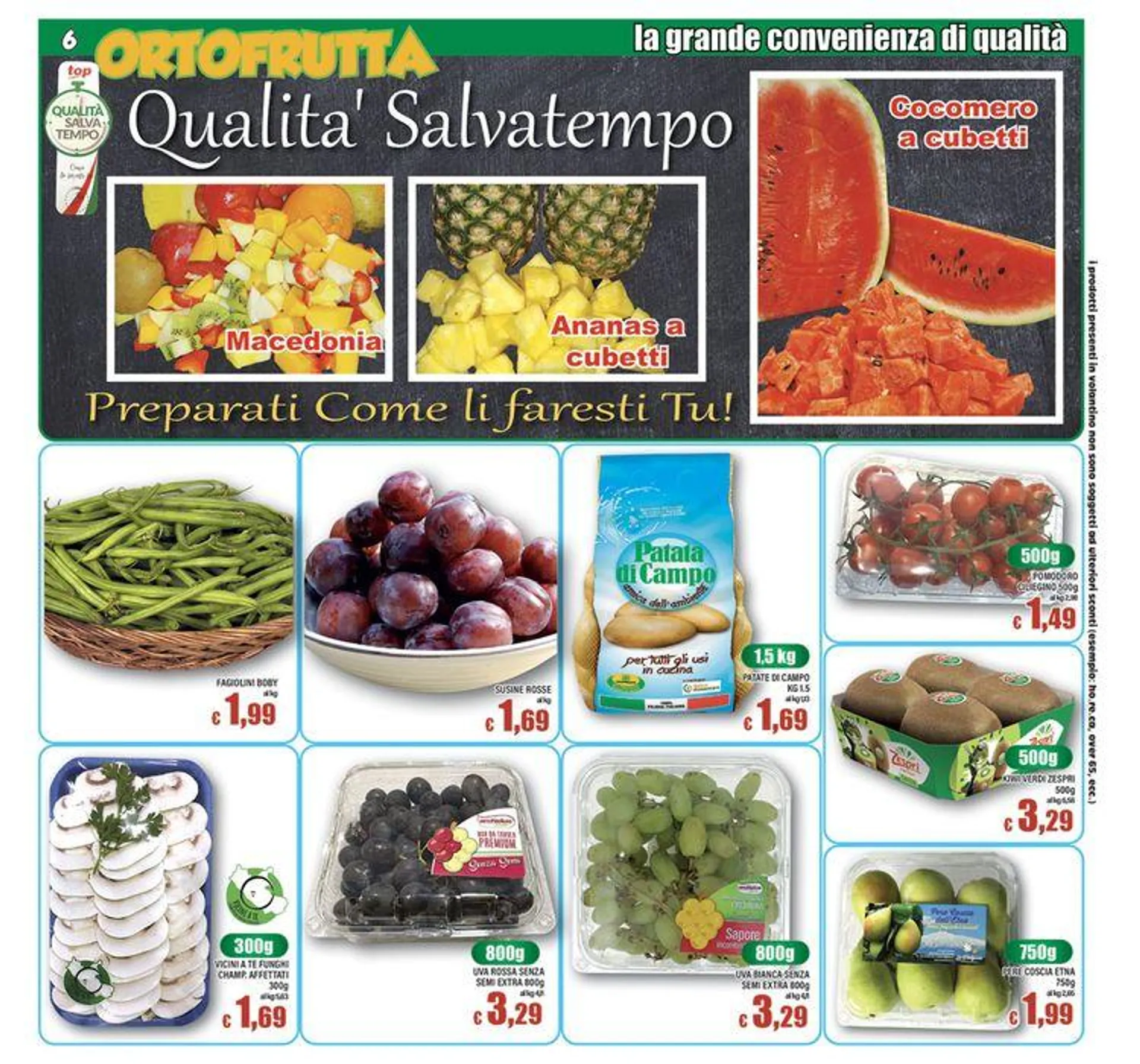 Offerta speciale di Top Supermercati da 30 agosto a 10 settembre di 2024 - Pagina del volantino 6