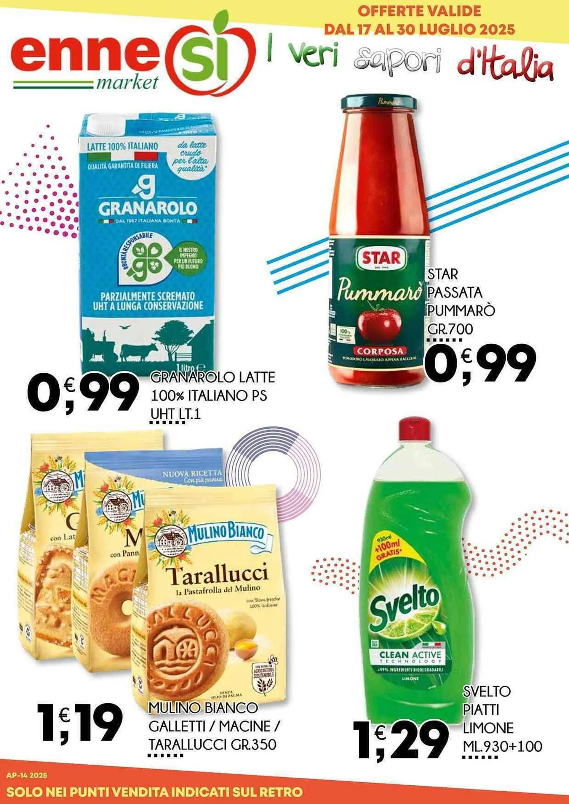 Volantino Enne Market da 18 luglio a 30 luglio di 2025 - Pagina del volantino 1