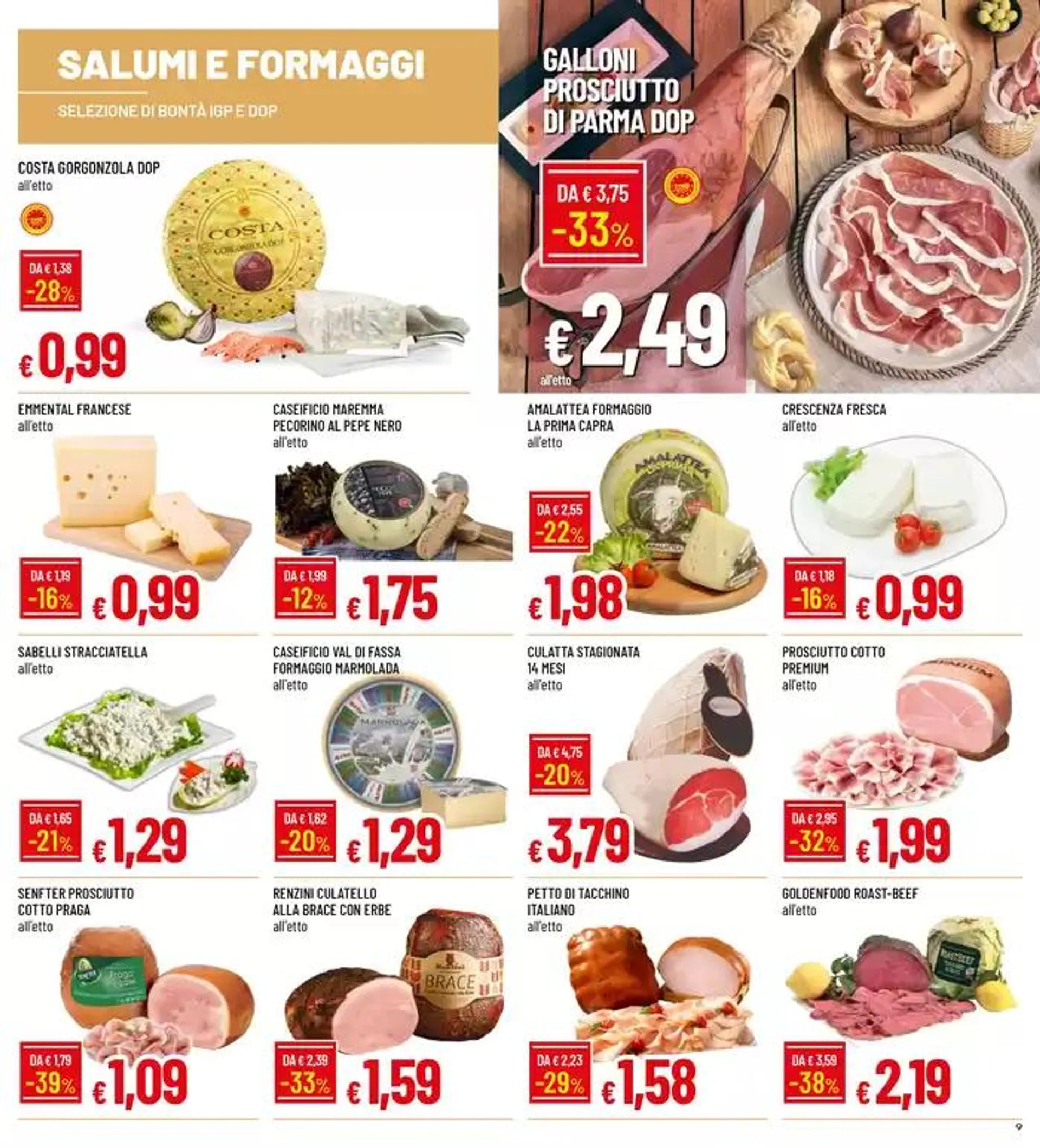 SCONTI FINO AL 50% da 24 aprile a 4 maggio di 2025 - Pagina del volantino 9