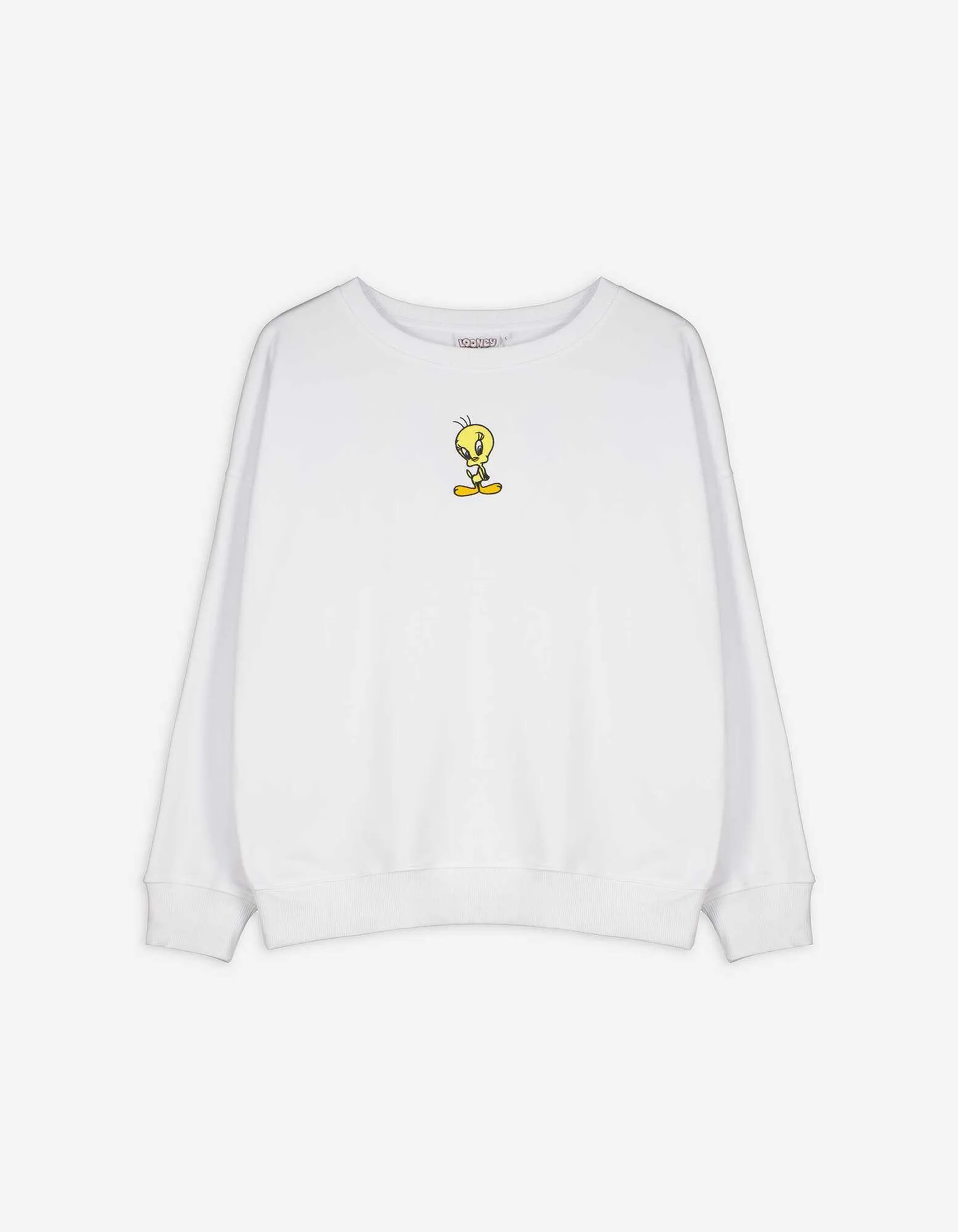 Felpa - Looney Tunes - bianco