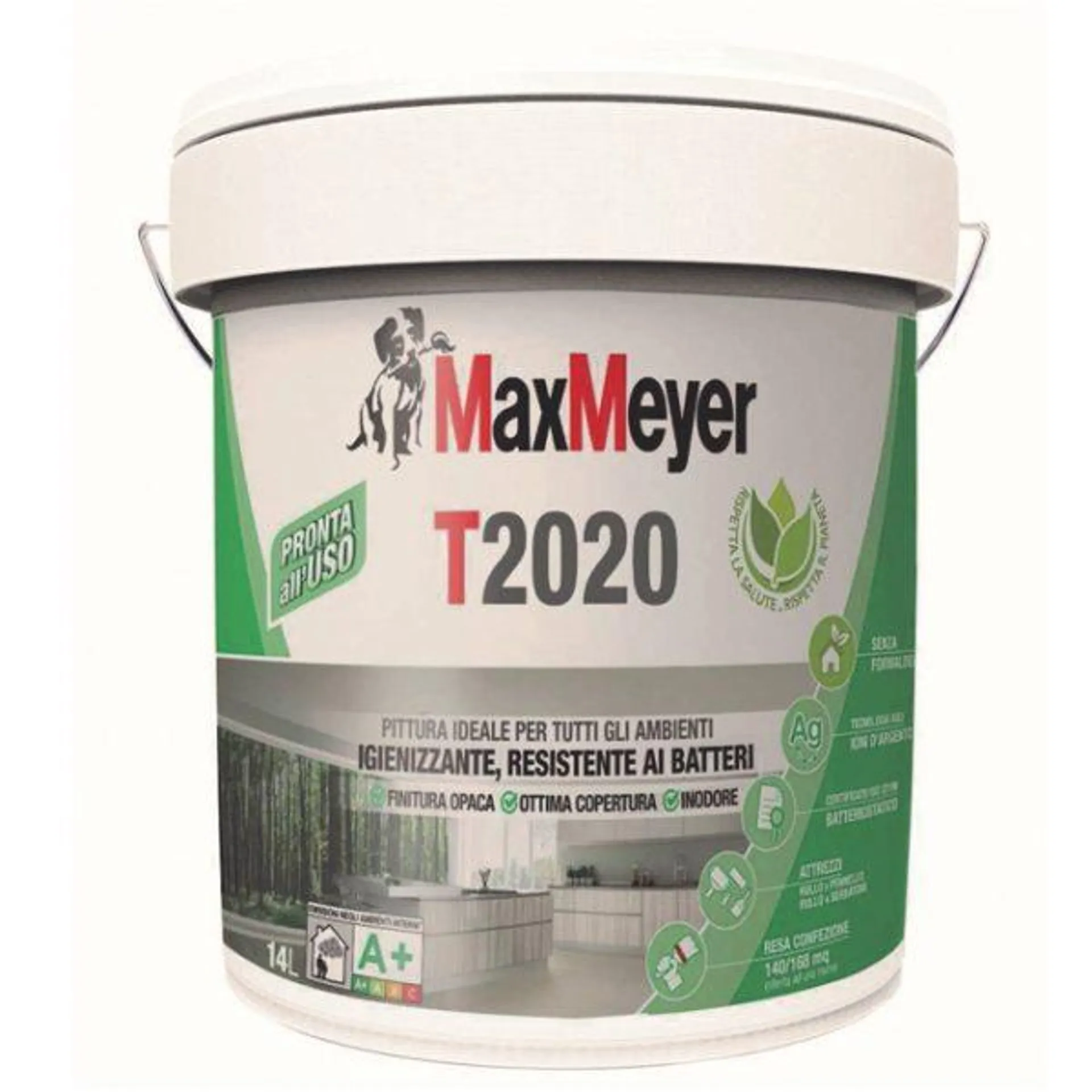 MAXMEYER T2020 BIANCO TRASPIRANTE IGIENIZZANTE LT 14