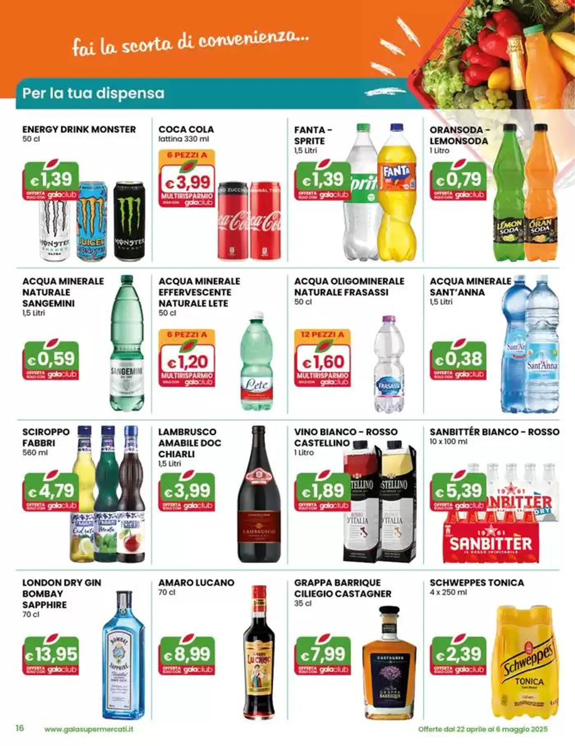 Offertissime da 22 aprile a 6 maggio di 2025 - Pagina del volantino 16