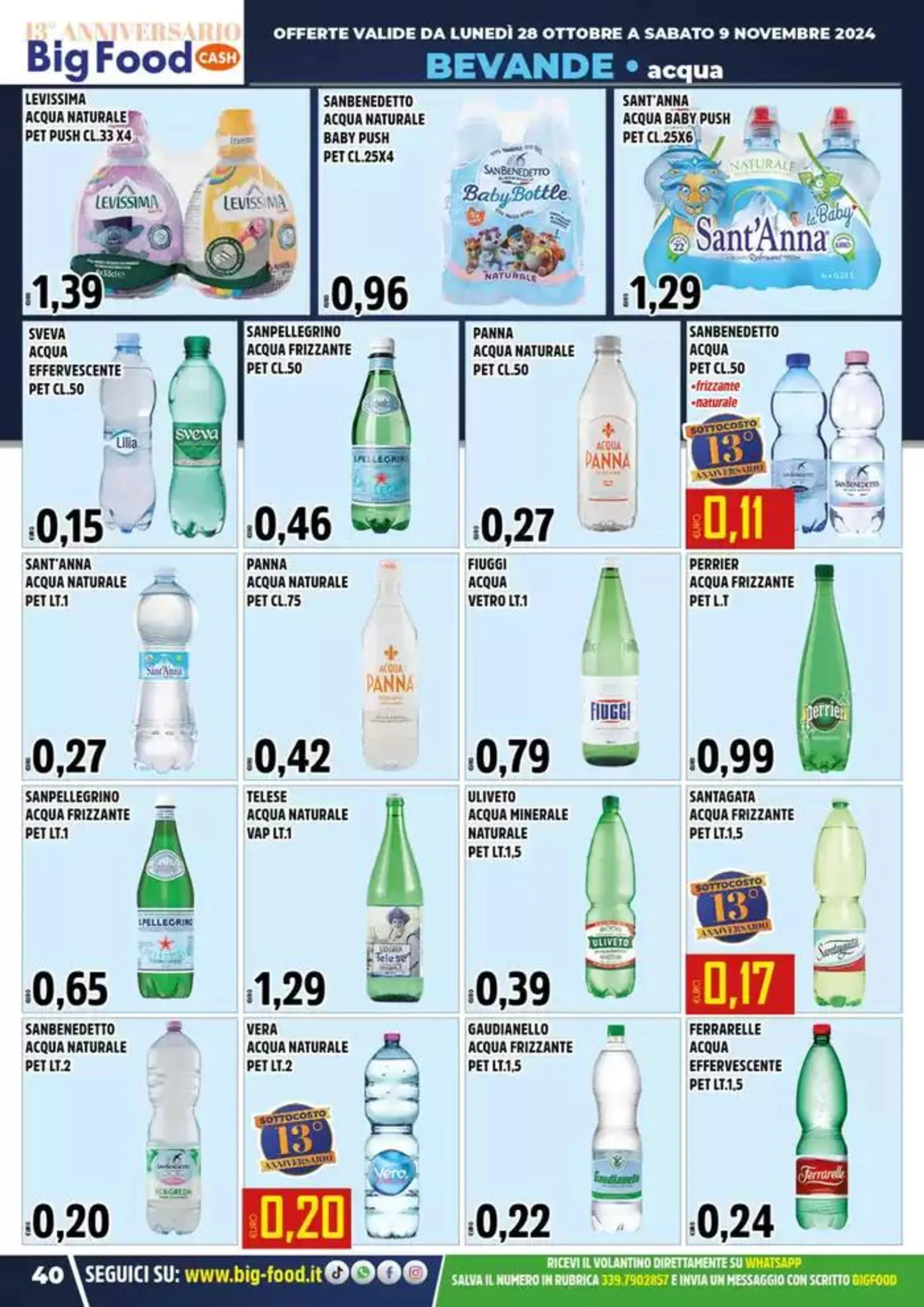 Festeggiamo il nostro da 28 ottobre a 9 novembre di 2024 - Pagina del volantino 40