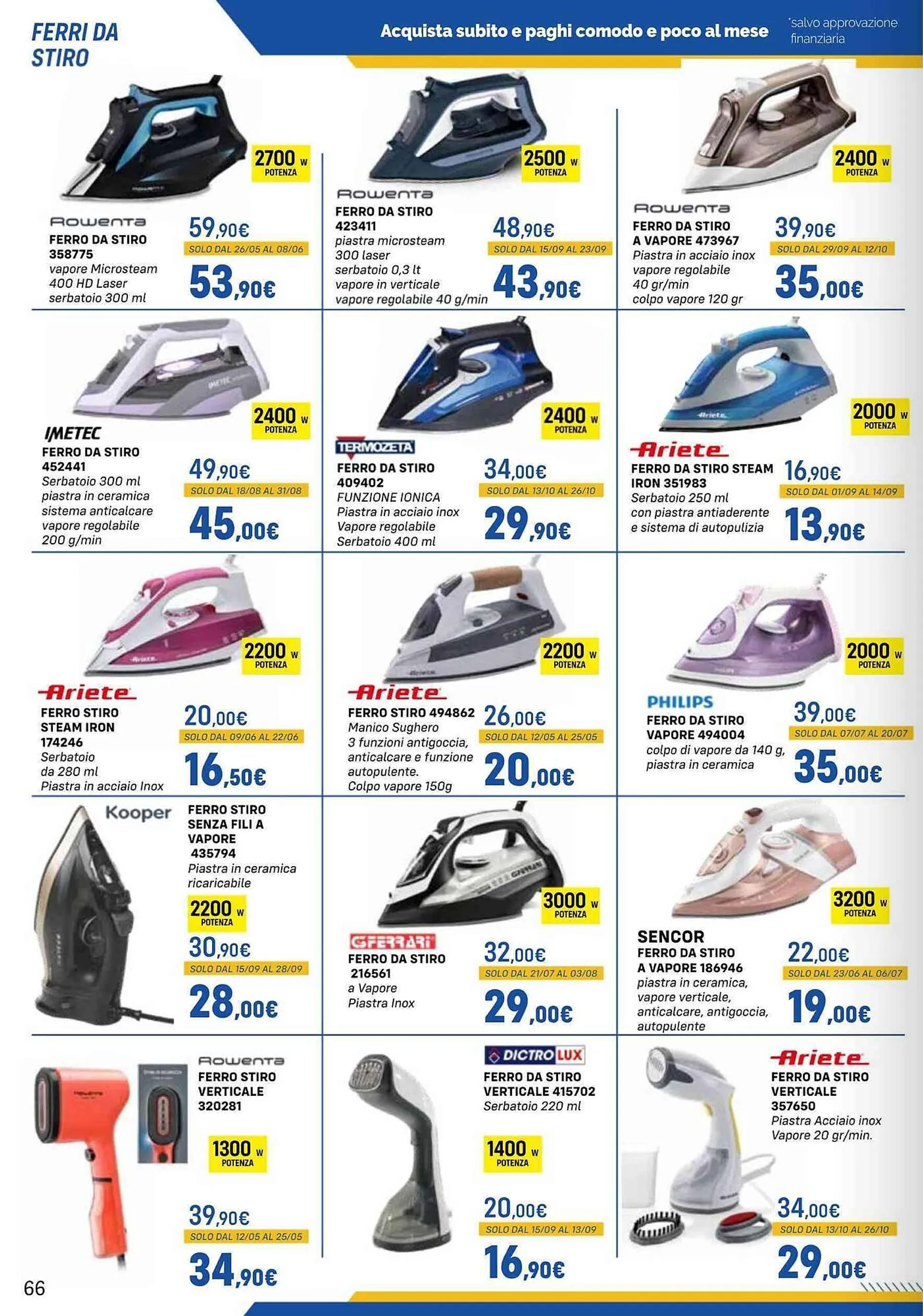 Volantino Orizzonte da 20 maggio a 31 ottobre di 2025 - Pagina del volantino 66