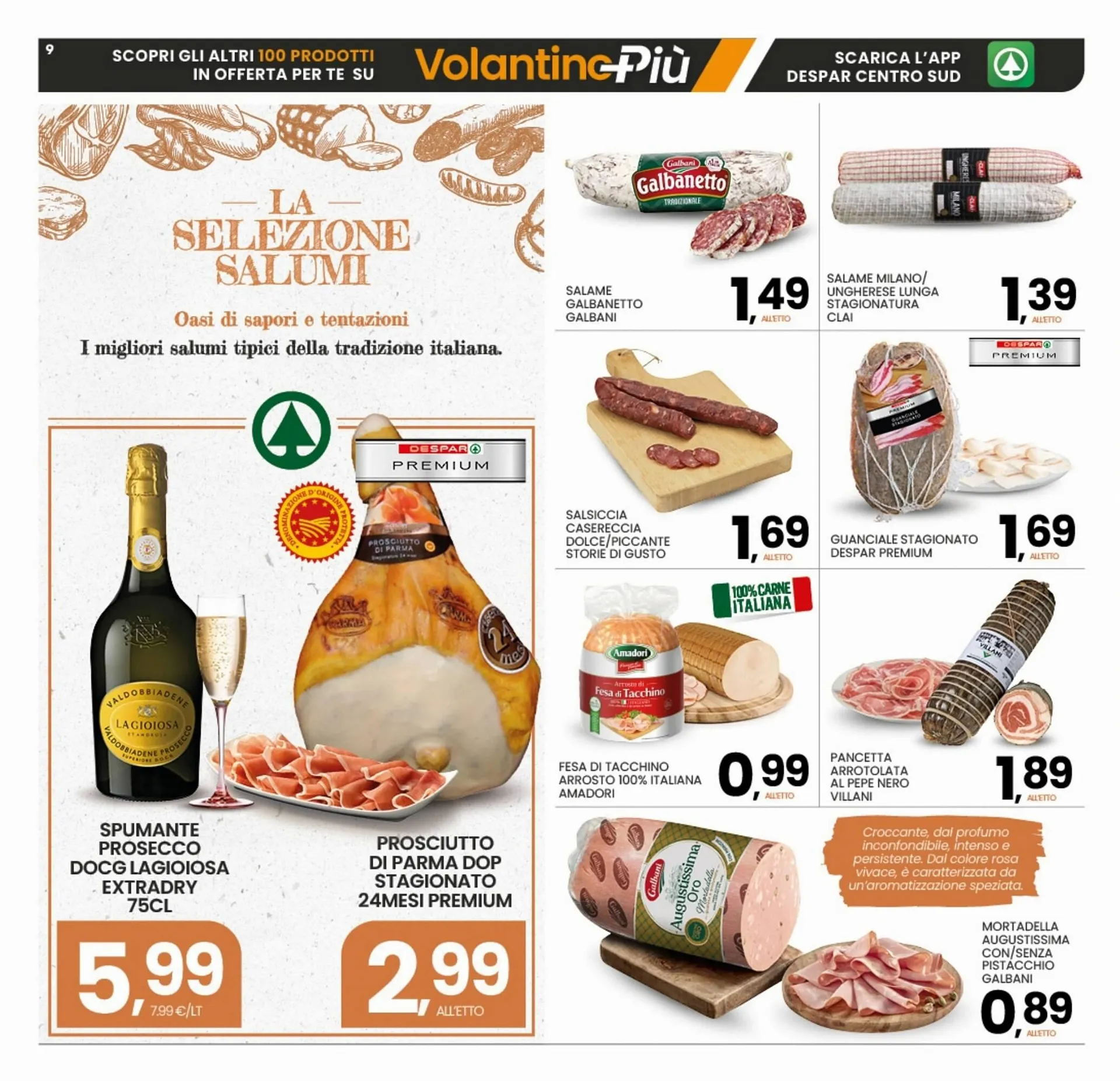 Volantino Iperspar da 9 giugno a 18 giugno di 2025 - Pagina del volantino 9