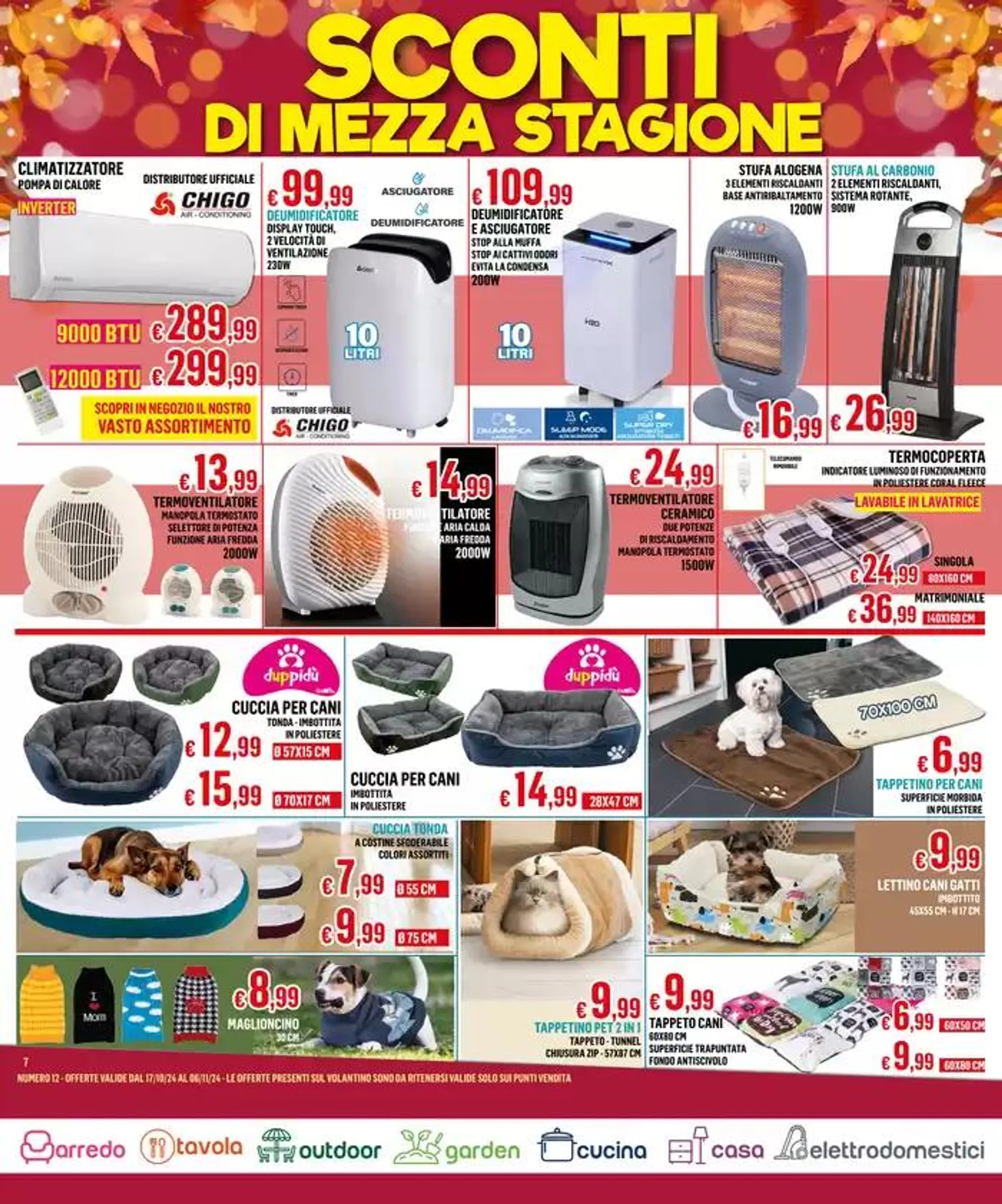 Sconti di mezza stagione da 17 ottobre a 6 novembre di 2024 - Pagina del volantino 7