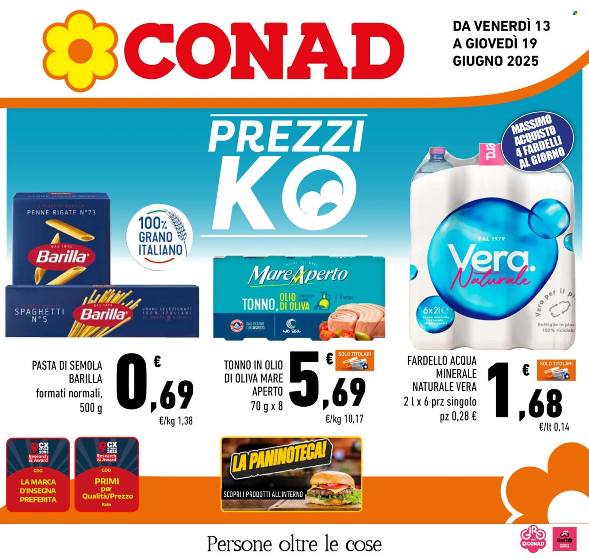 Volantino Conad da 13 giugno a 19 giugno di 2025 - Pagina del volantino 1