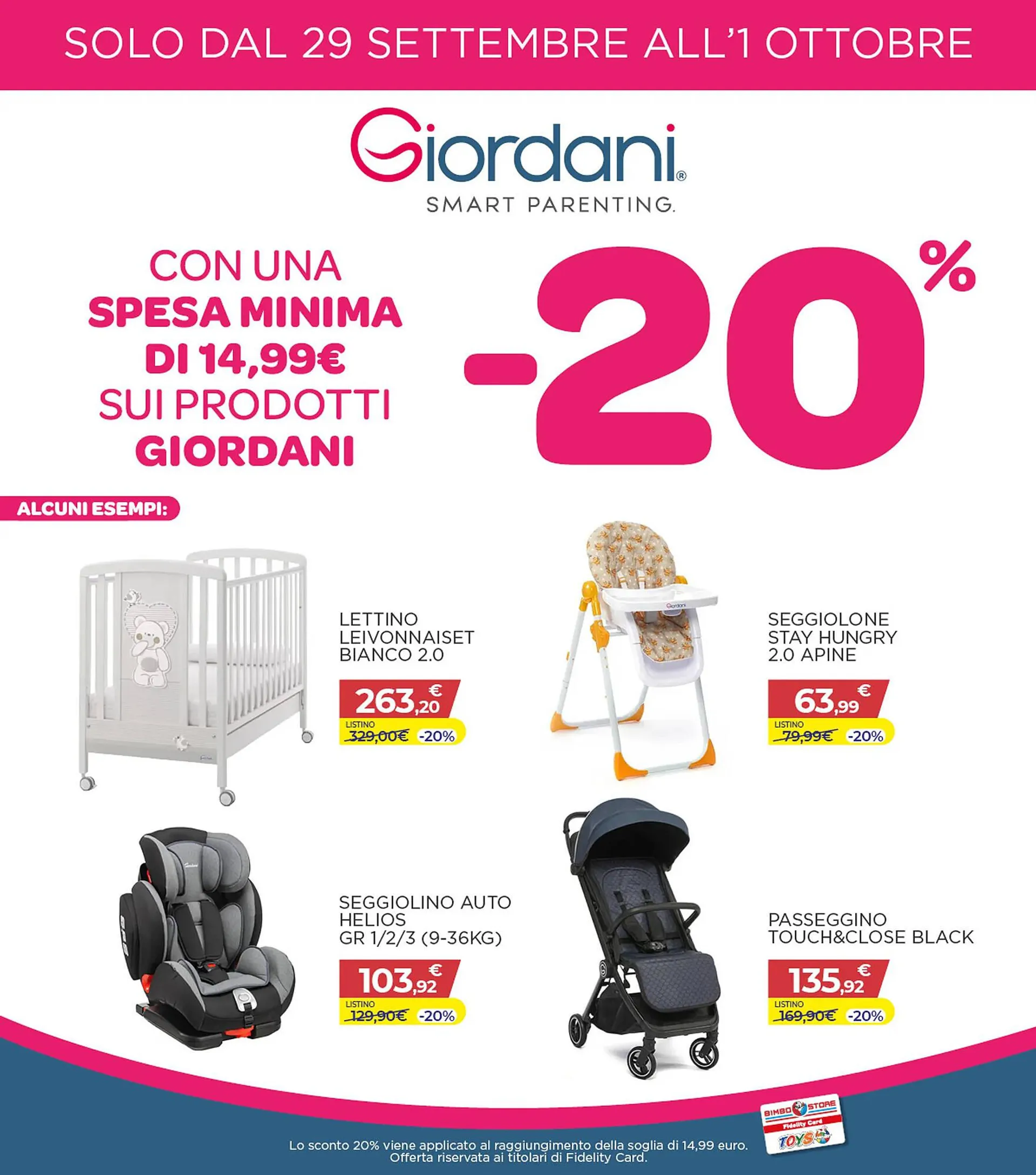 Volantino Bimbo Store - 1