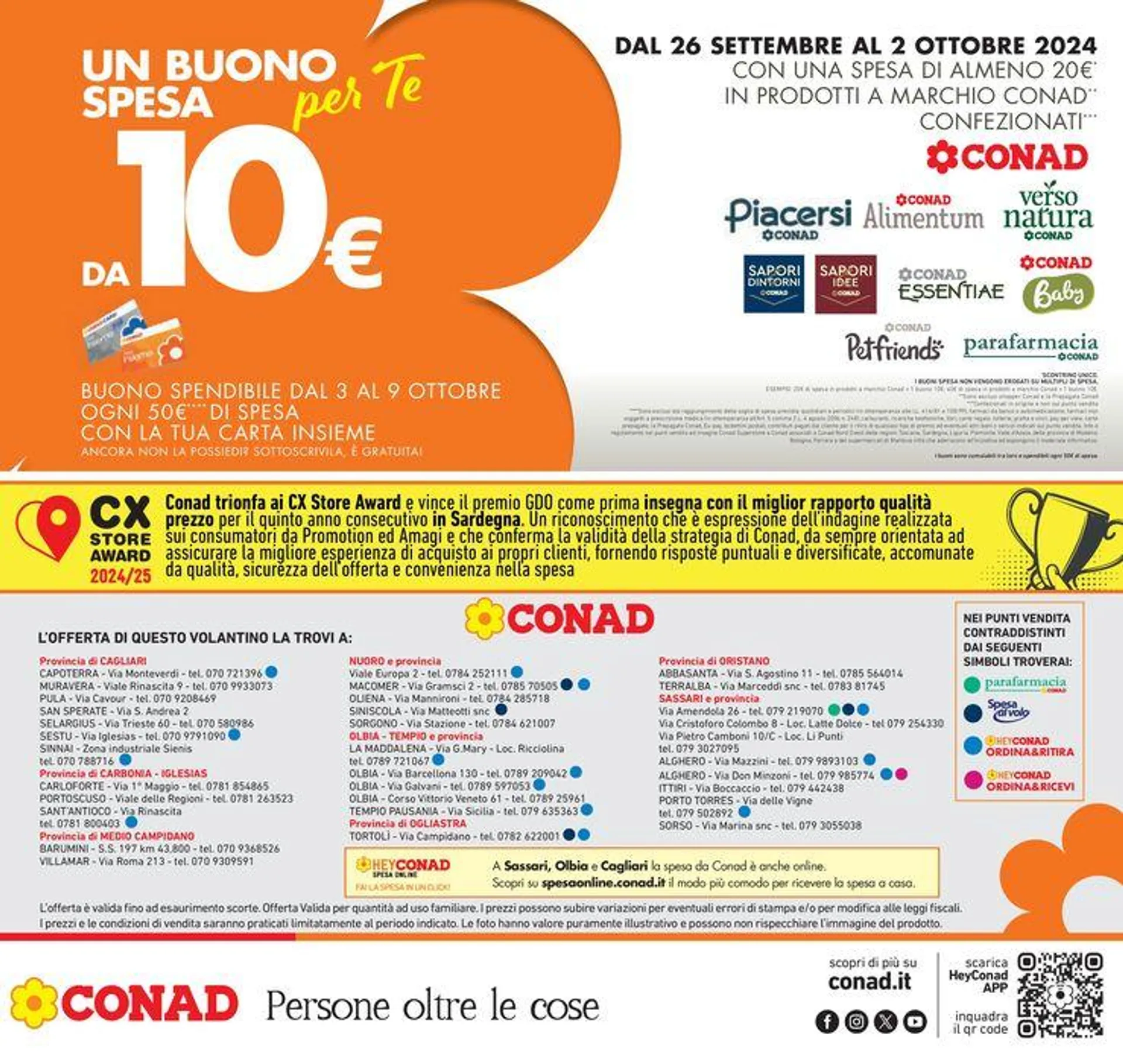 Speciale Conad da 19 settembre a 2 ottobre di 2024 - Pagina del volantino 24