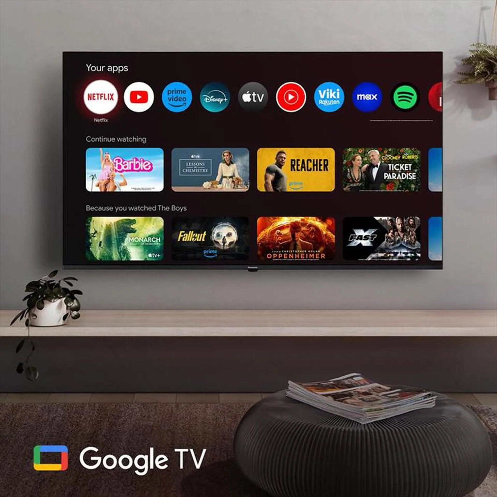 PANASONIC - Smart TV LED UHD 4K 43" TN-43W70AEZ-Nero