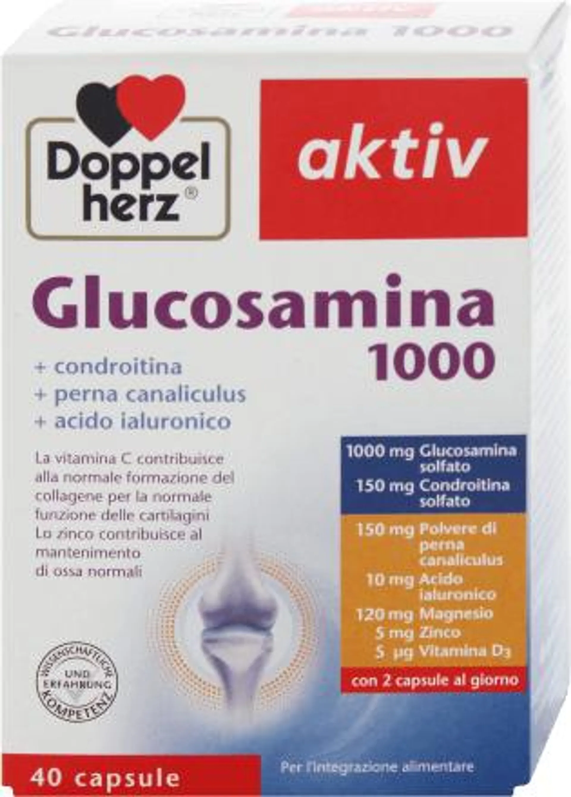 Glucosamina1000, 40 pz