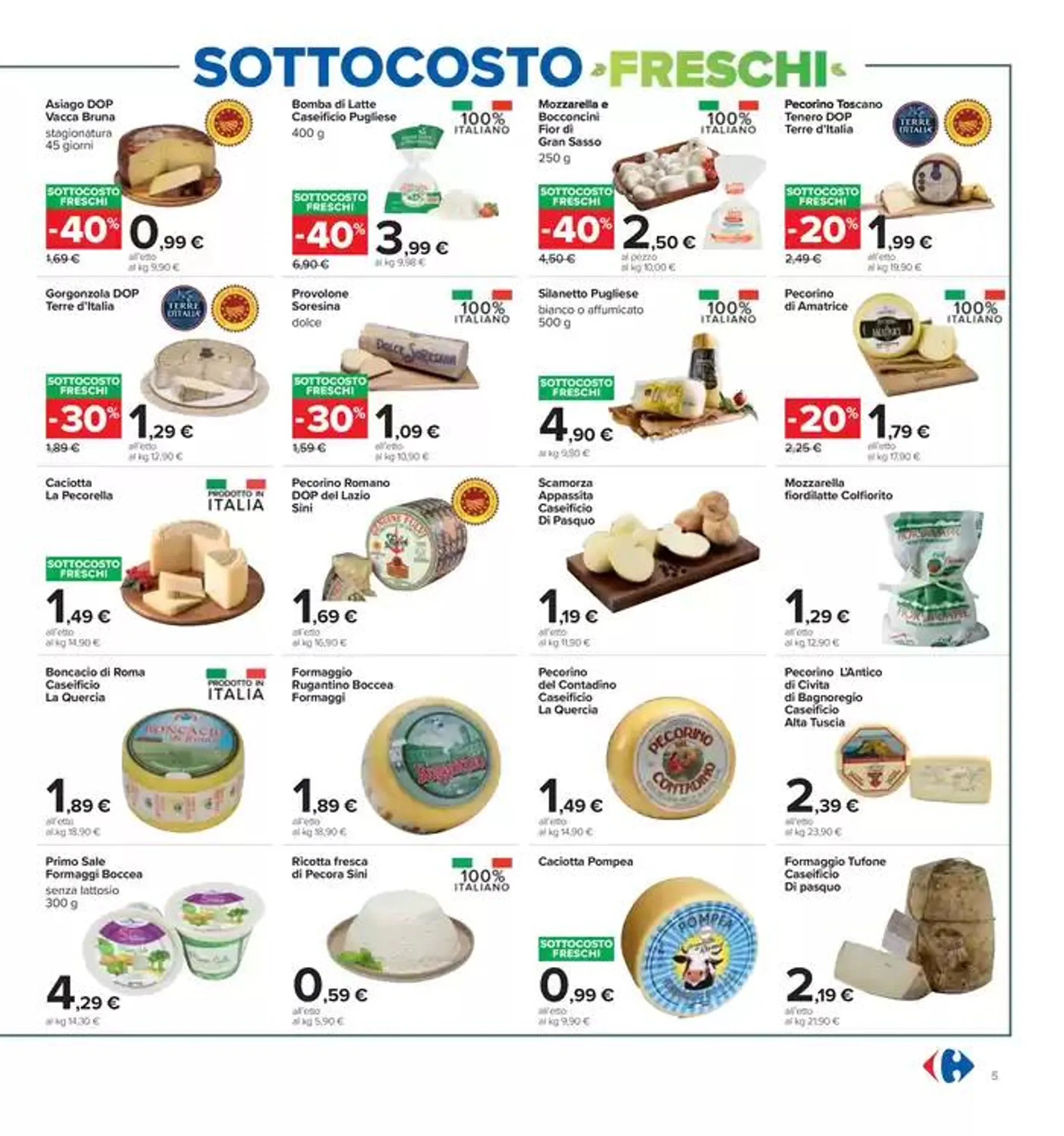 Sottocosto freschi  da 24 ottobre a 7 novembre di 2024 - Pagina del volantino 5