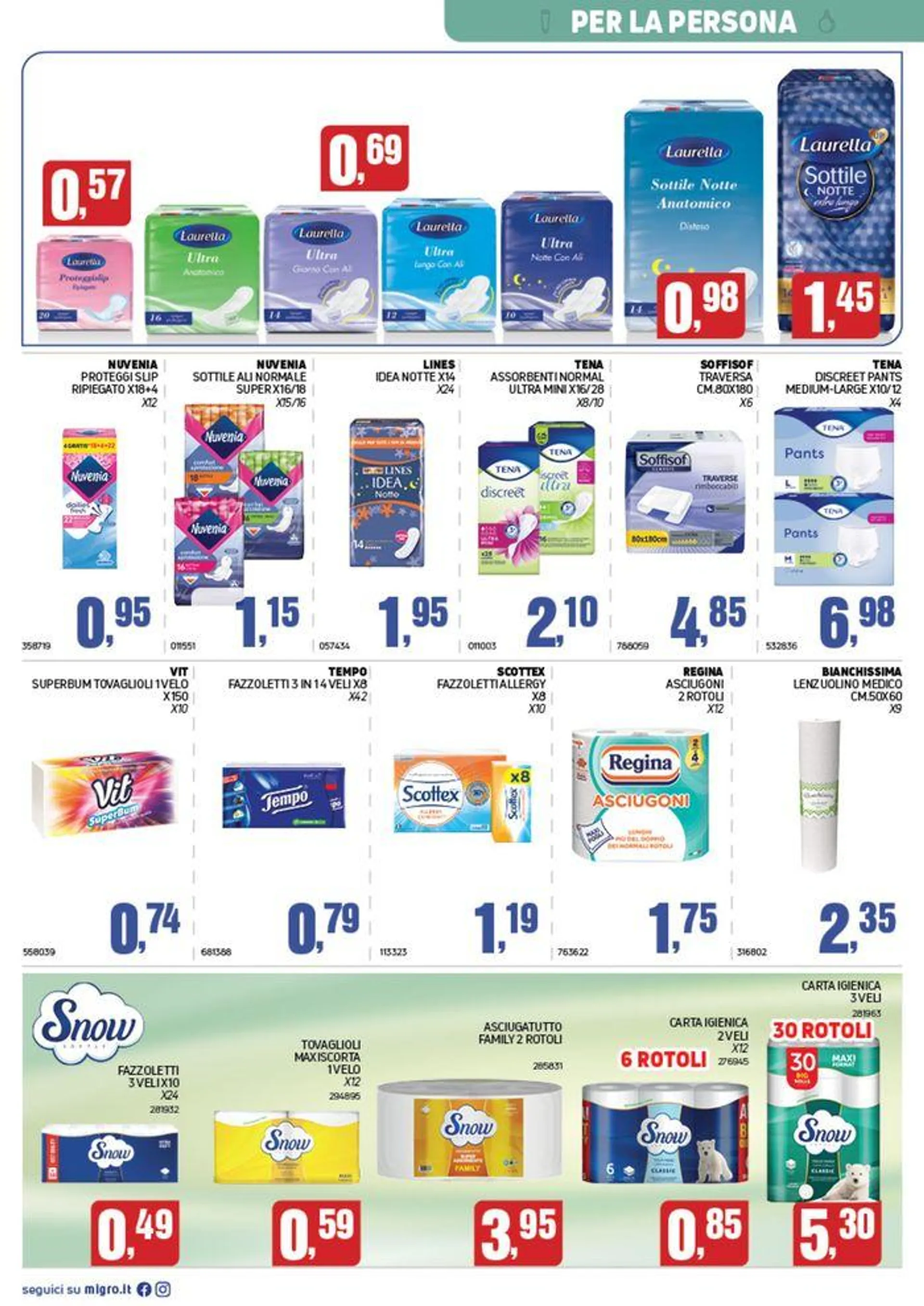 Offerte Migros - 20