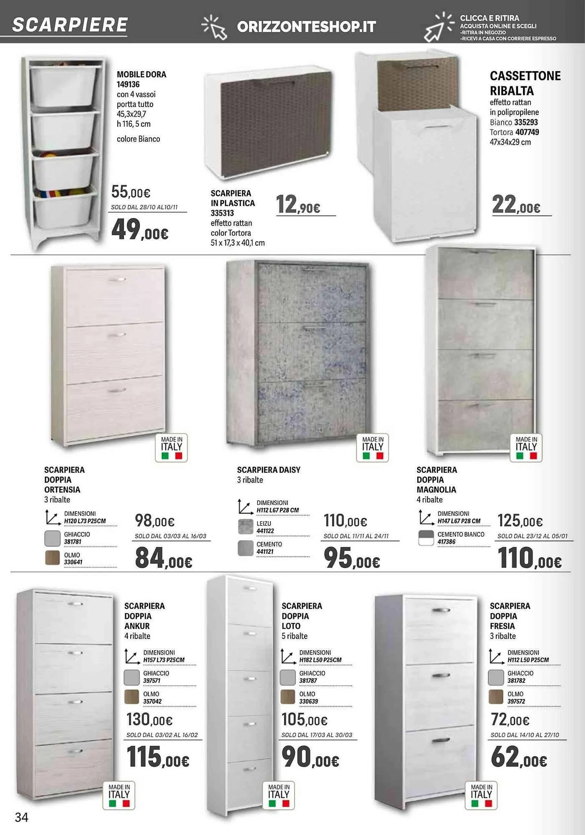 Volantino Orizzonte da 3 ottobre a 30 aprile di 2025 - Pagina del volantino 27