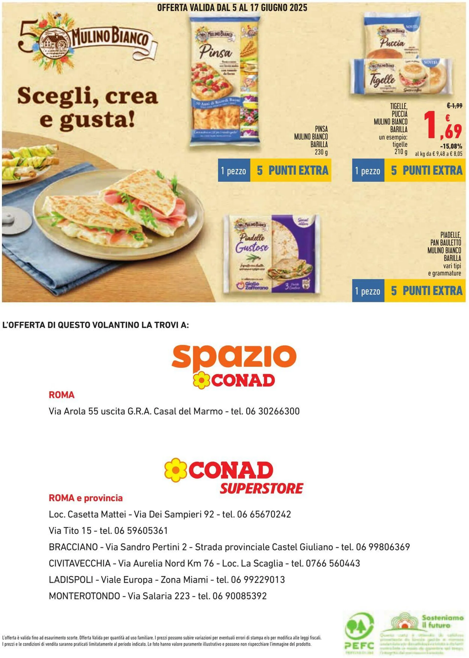 Conad - Spazio - Roma Volantino attuale da 21 maggio a 17 giugno di 2025 - Pagina del volantino 16