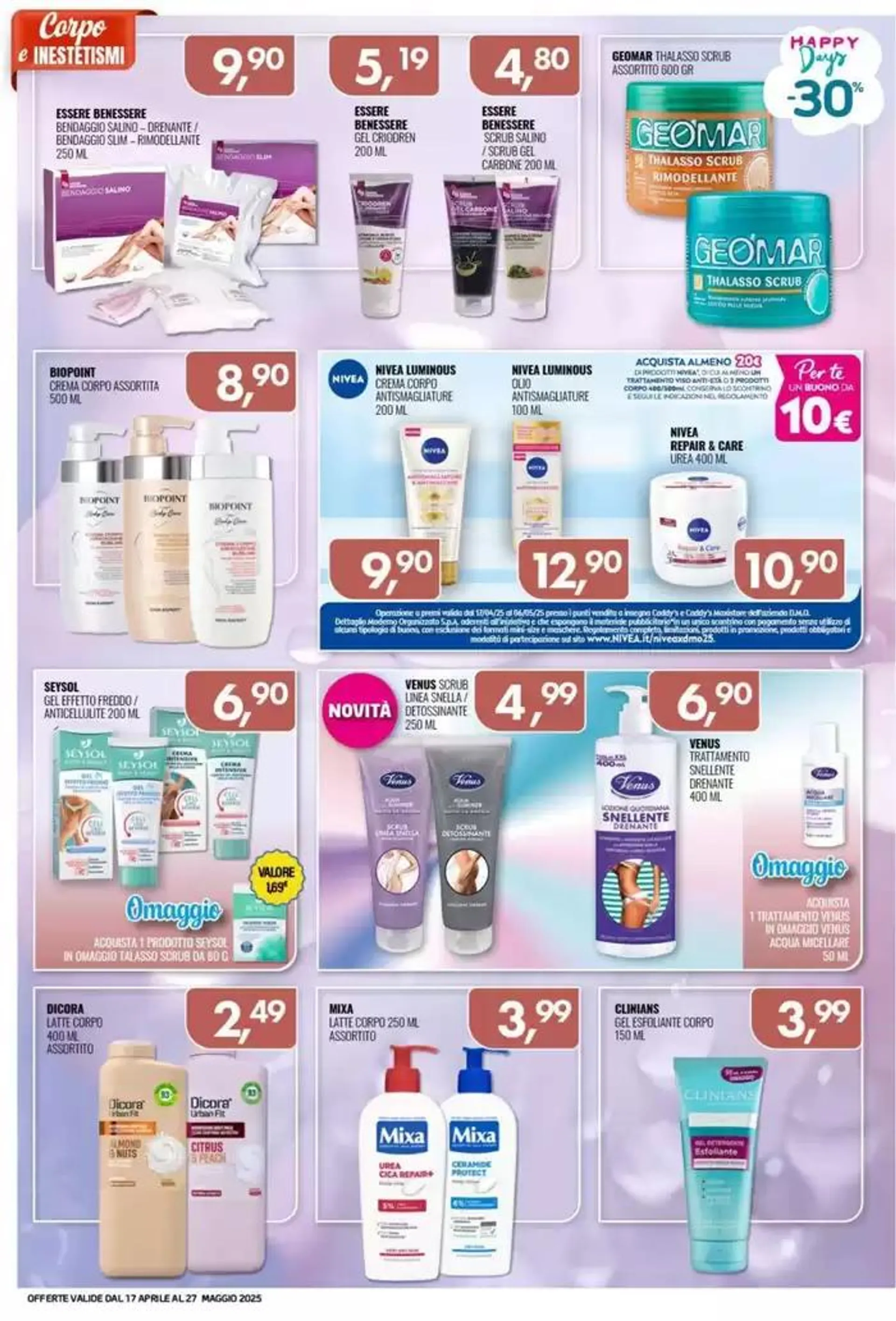 Speciale make up & corpo da 17 aprile a 6 maggio di 2025 - Pagina del volantino 22