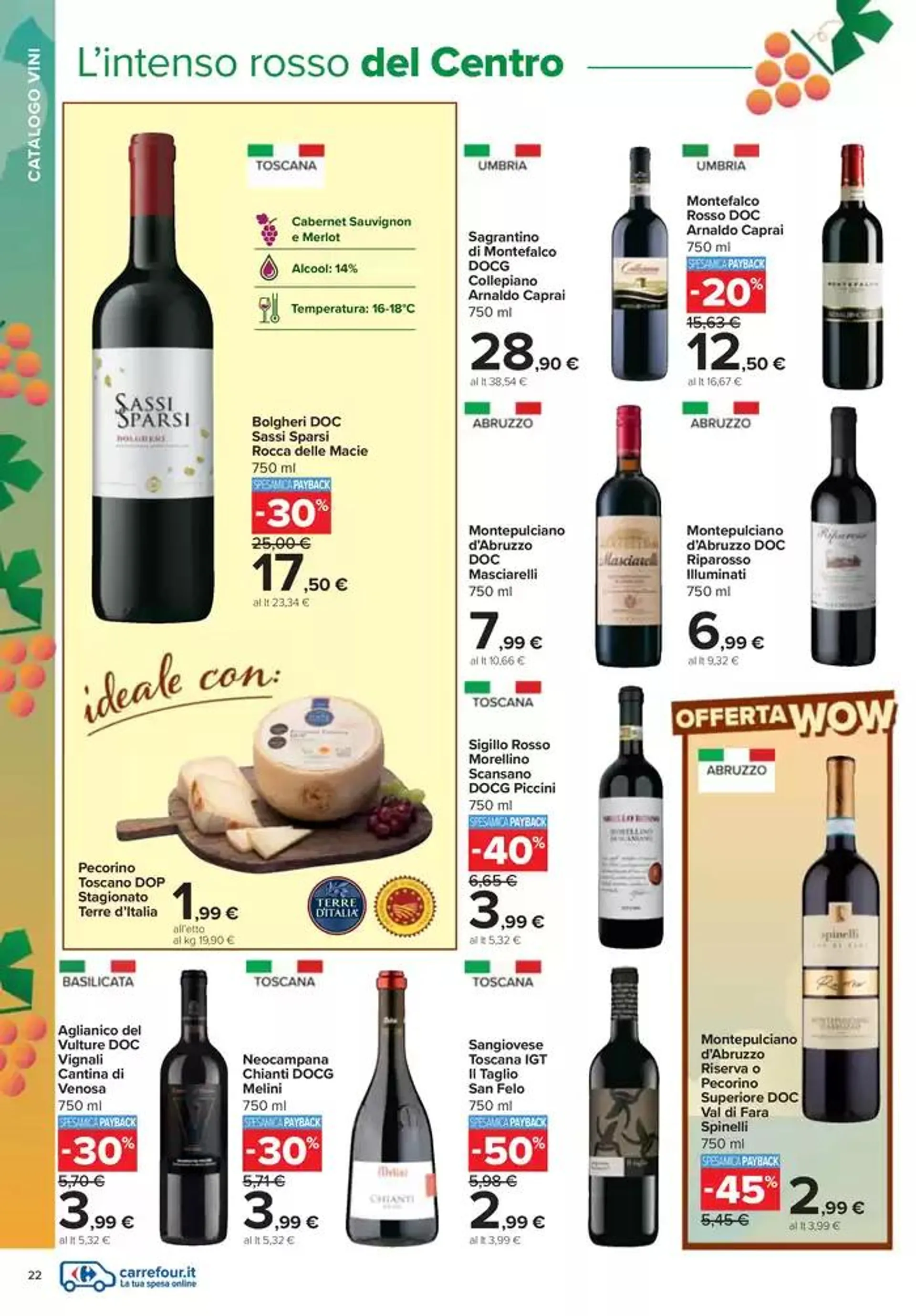 Catalogo vini da 7 ottobre a 10 novembre di 2024 - Pagina del volantino 22