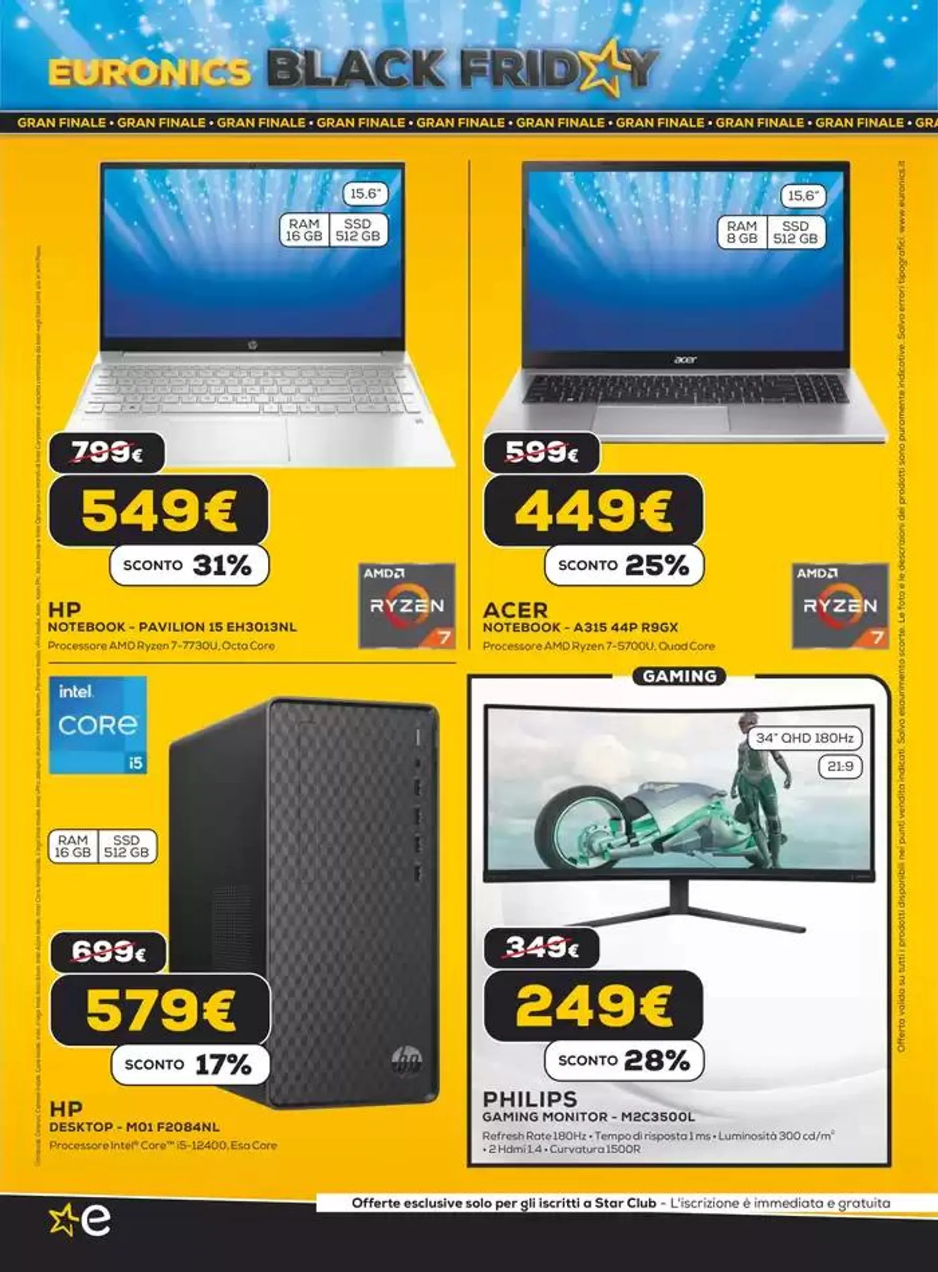 Black friday  da 27 novembre a 3 dicembre di 2024 - Pagina del volantino 8