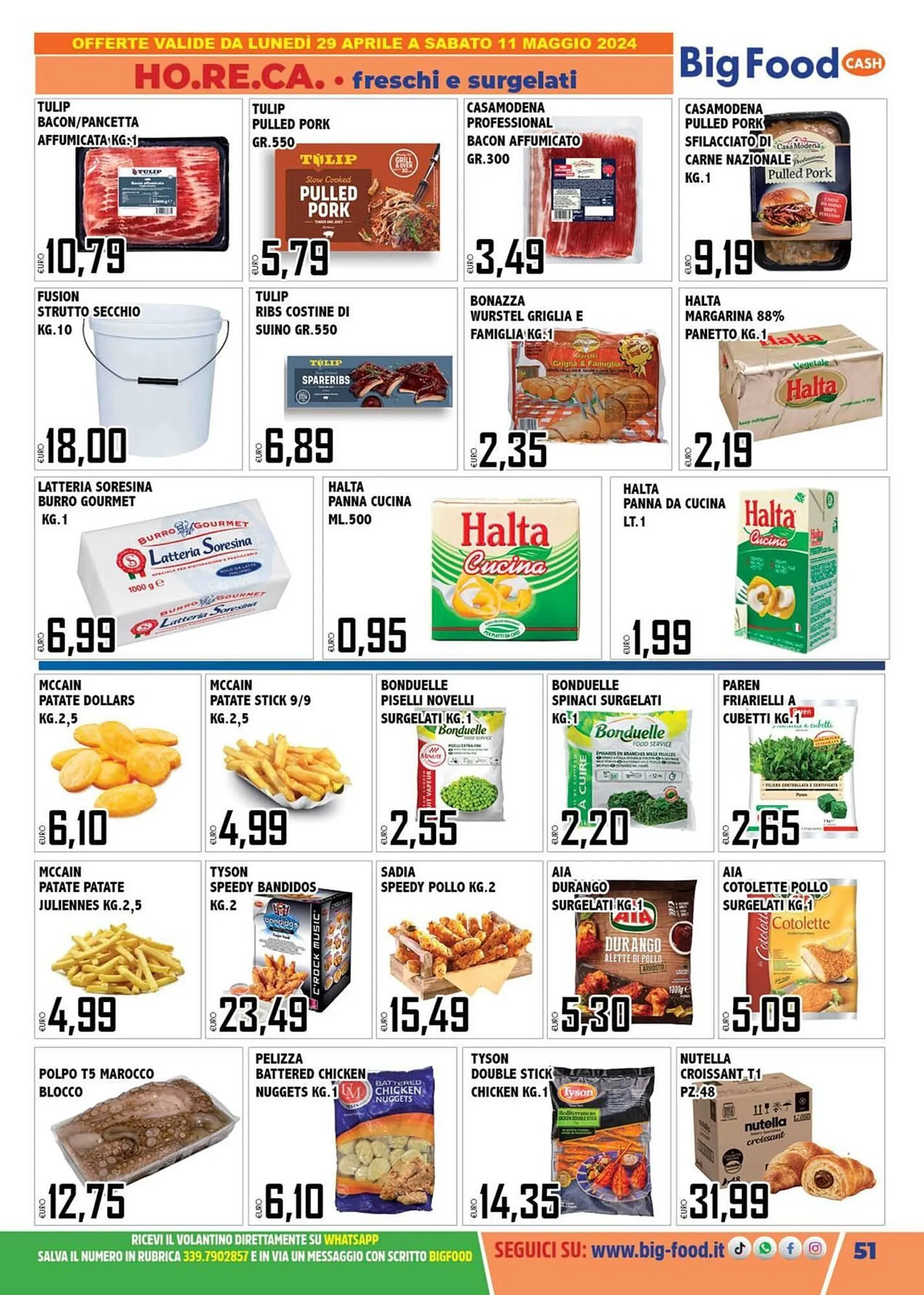 Volantino Big Food da 29 aprile a 11 maggio di 2024 - Pagina del volantino 51