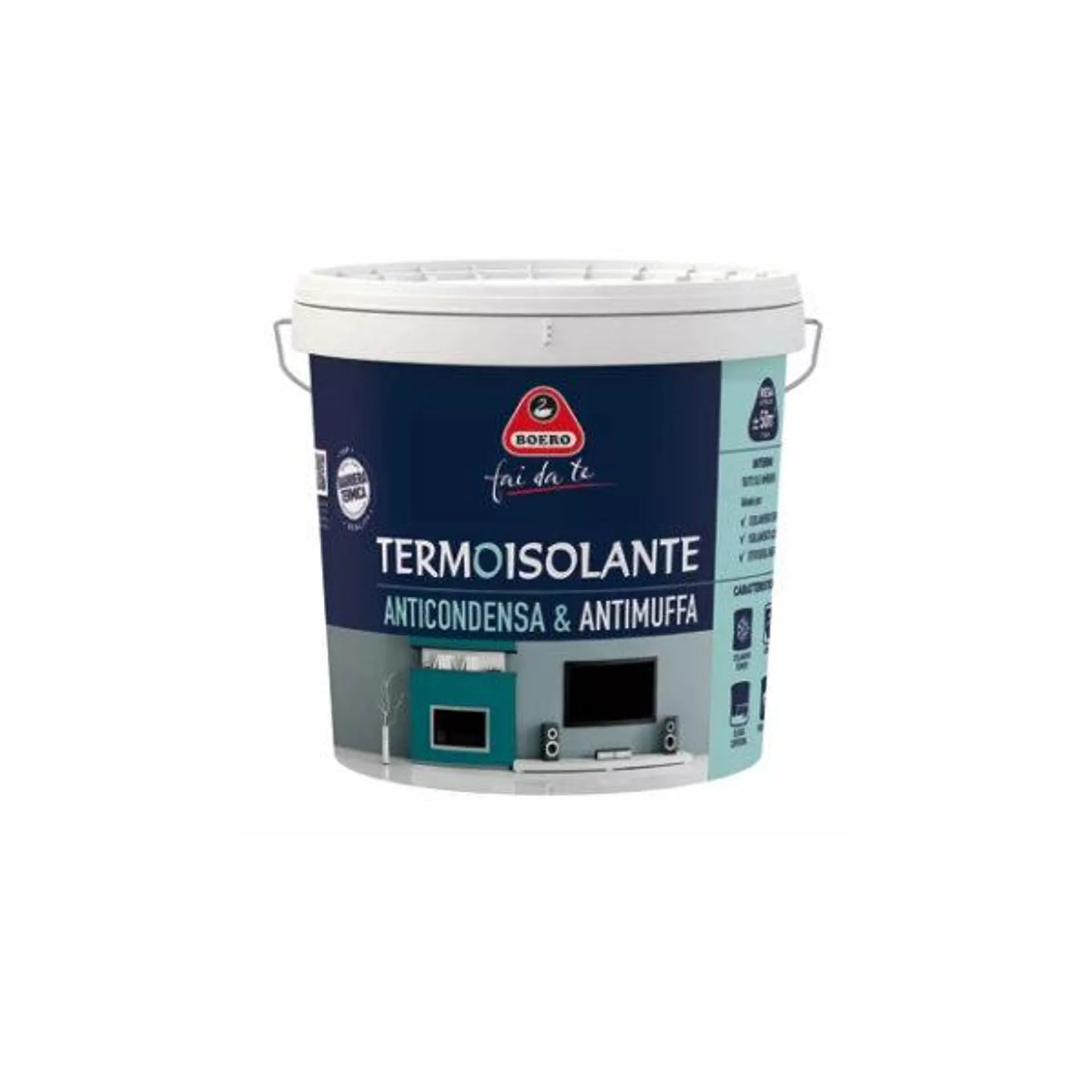 4L IDROPITTURA ANTIMUFFA BOERO TERMOISOLANTE