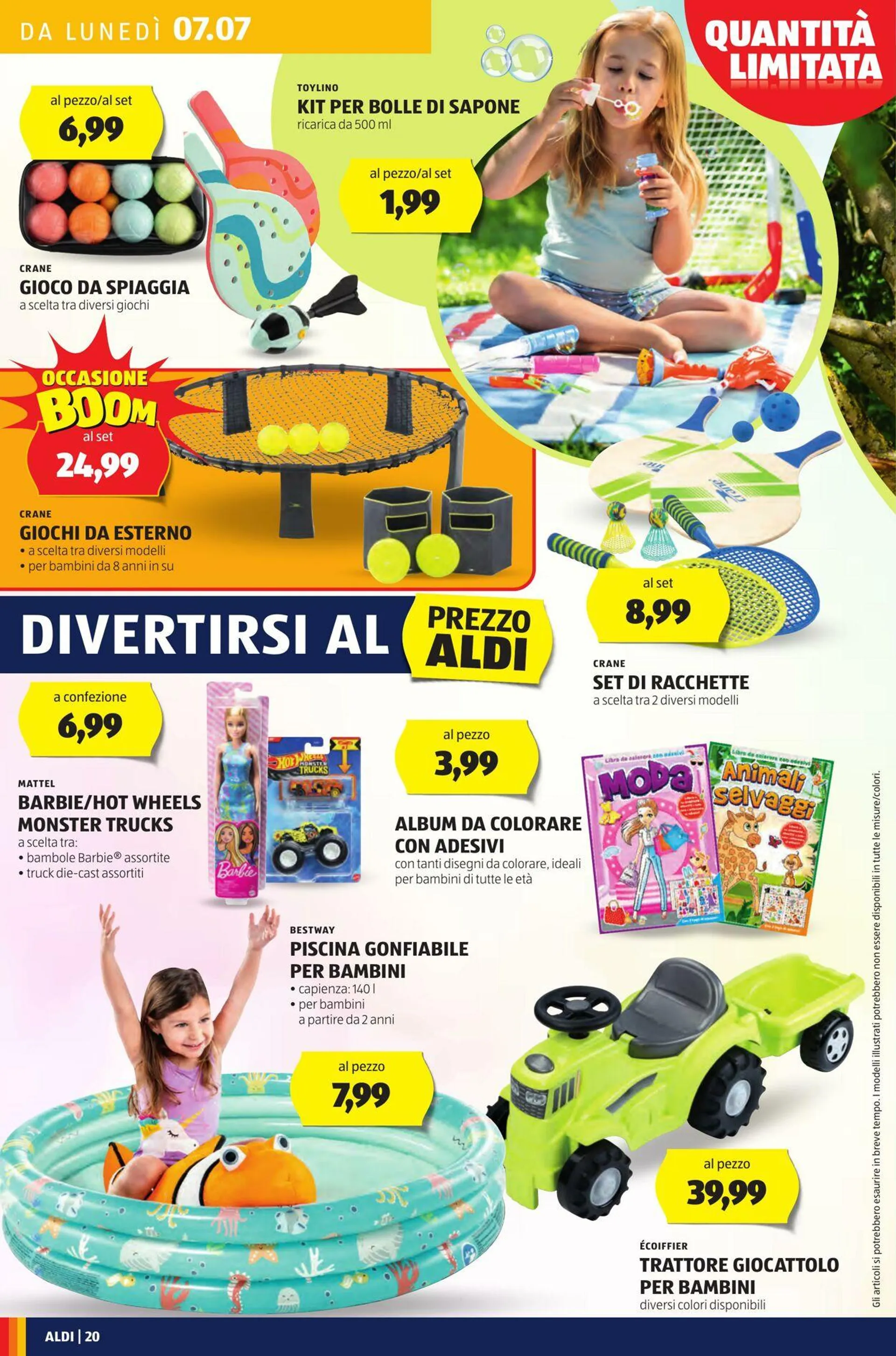 Aldi Volantino attuale da 7 luglio a 13 luglio di 2025 - Pagina del volantino 20