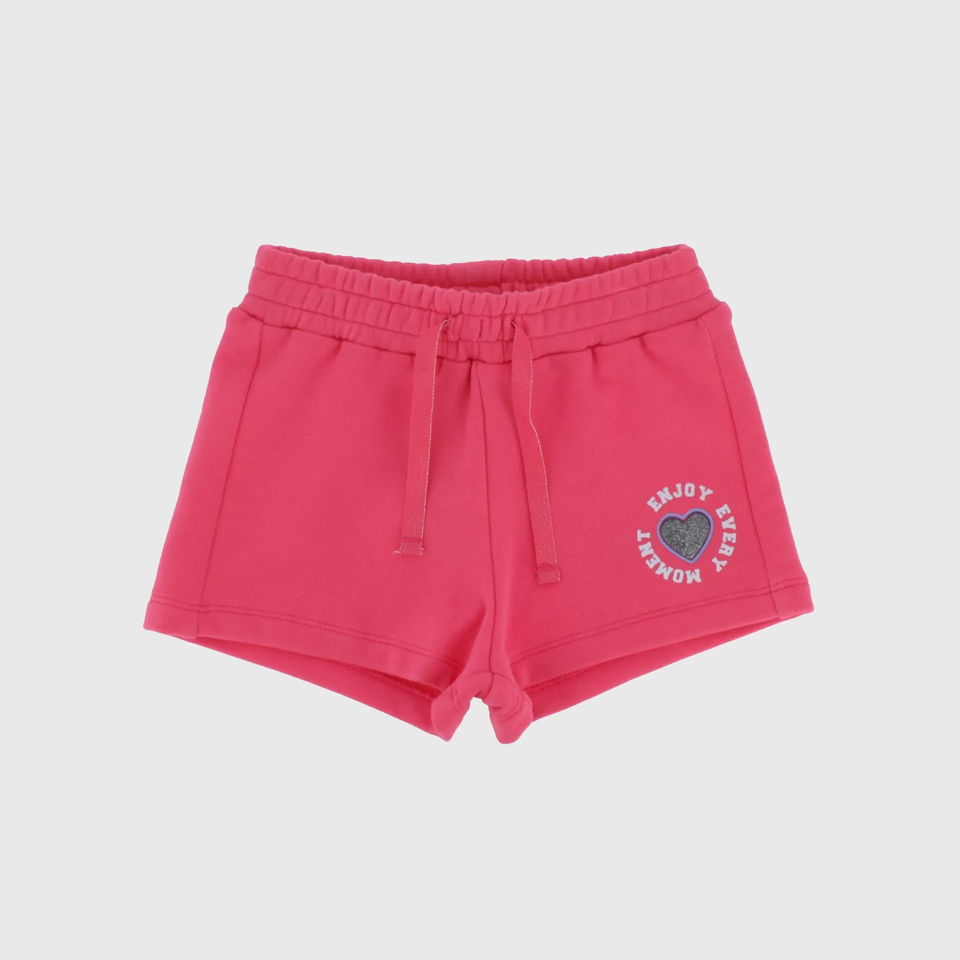 Shorts in felpa da Bambina, ROSA