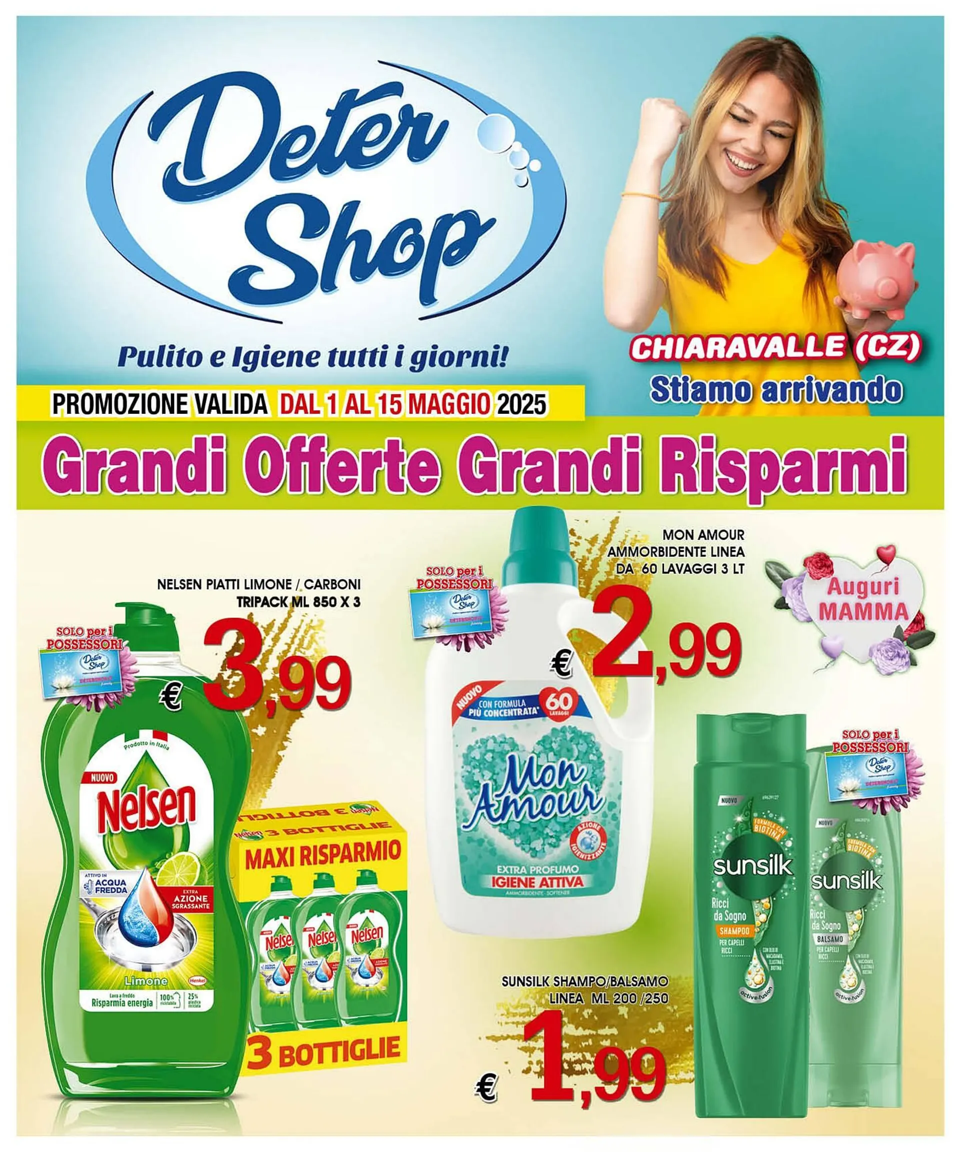 Volantino Deter Shop da 1 maggio a 15 maggio di 2025 - Pagina del volantino 1
