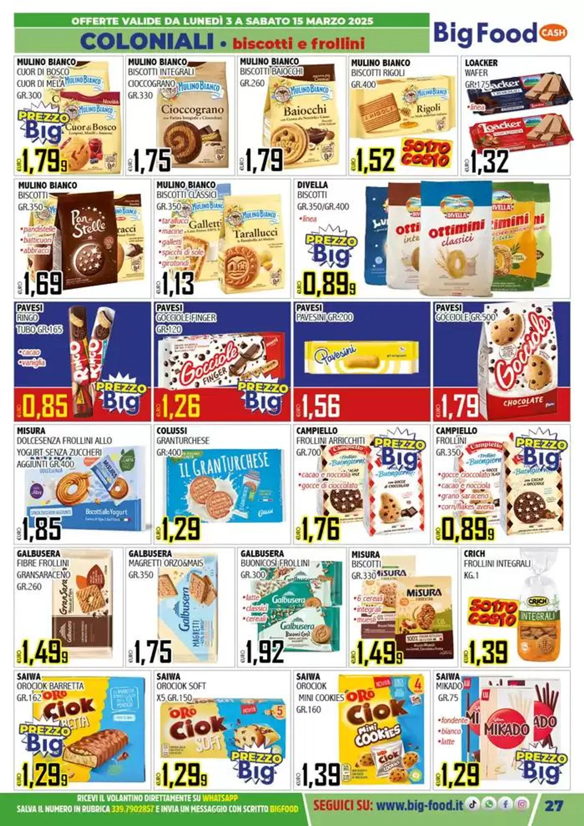 Offerte da non perdere da 3 marzo a 15 marzo di 2025 - Pagina del volantino 27