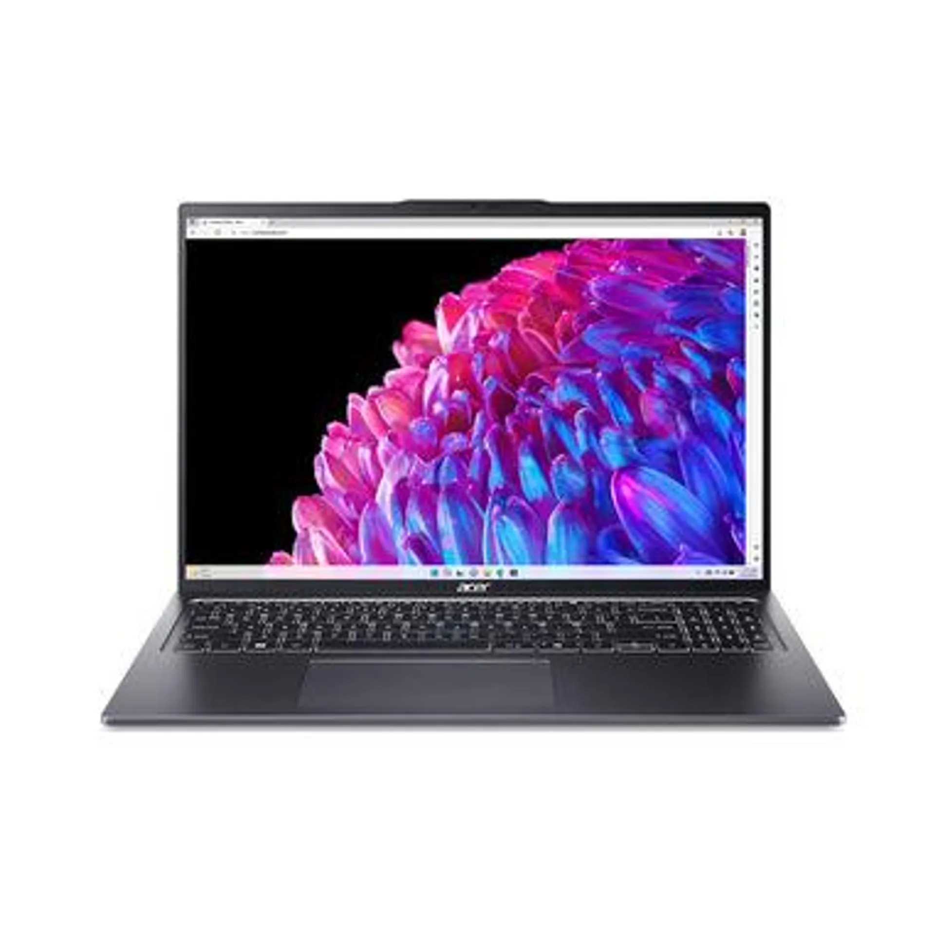 Acer Swift Go 14 SFG16-72-79MF Intel Core Ultra 7 155U Computer portatile 40,6 cm (16") WQXGA+ 16 GB DDR5-SDRAM 512 GB SSD Wi-Fi 6E (802.11ax) Windows 11 Home Italiano Grigio
