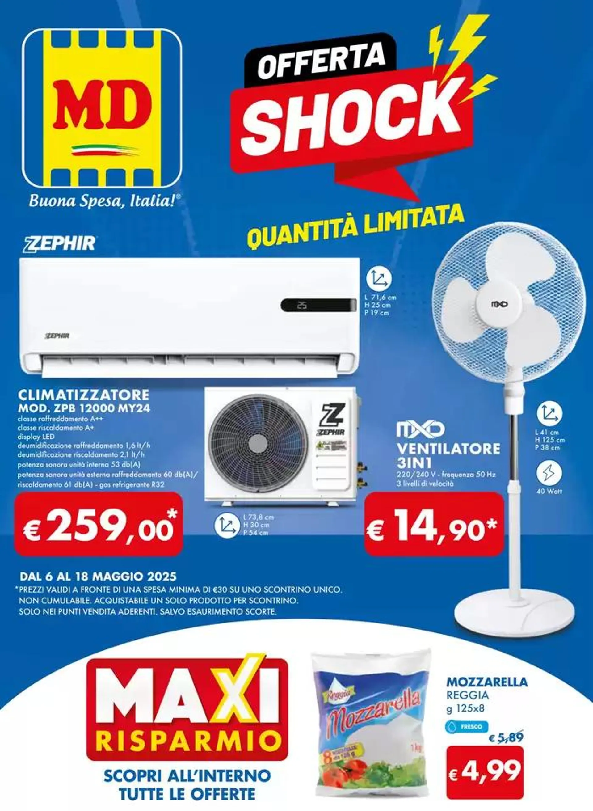 Offerta shock da 6 maggio a 18 maggio di 2025 - Pagina del volantino 1