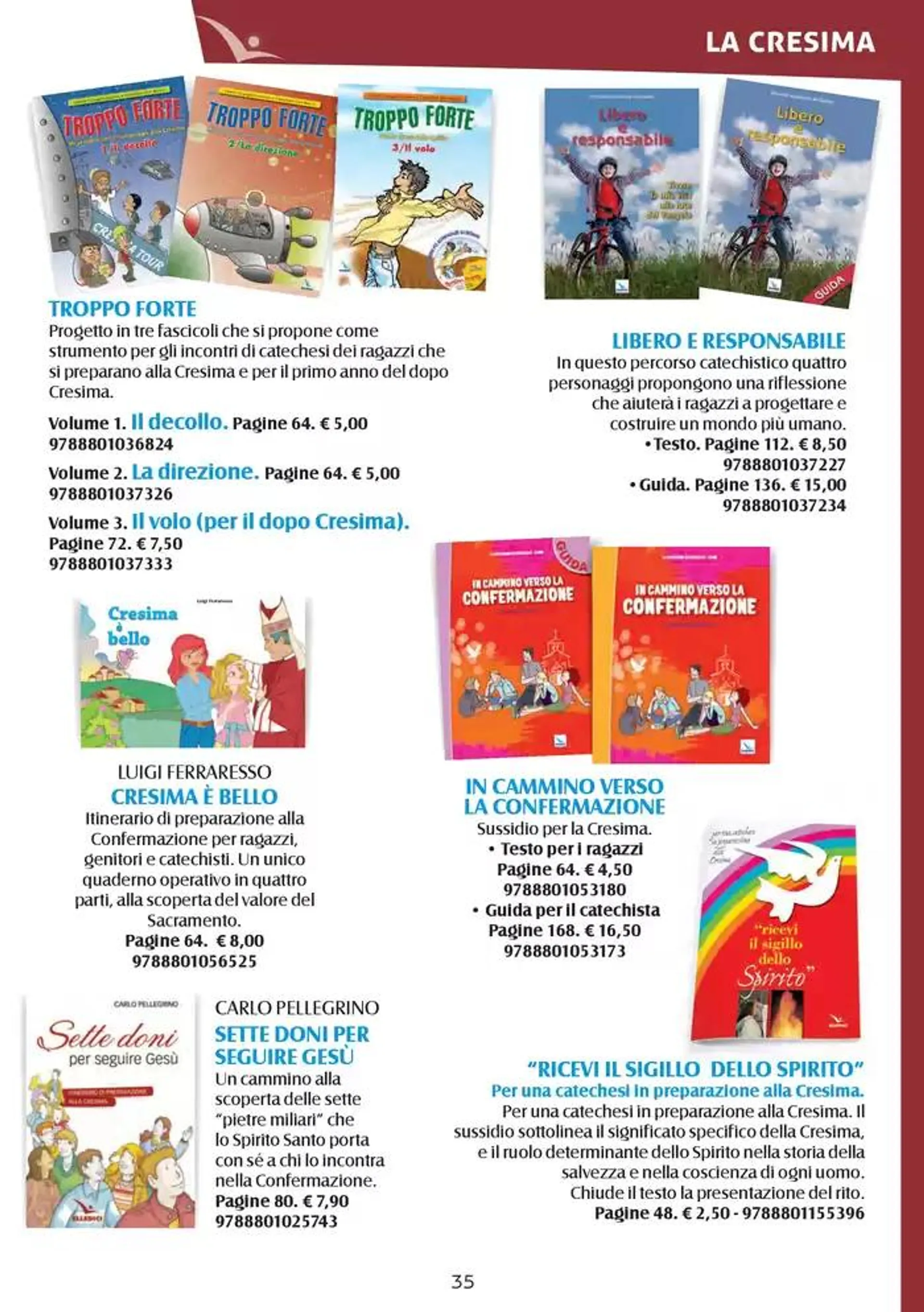  Catechismi & susssidi da 13 gennaio a 31 dicembre di 2025 - Pagina del volantino 35