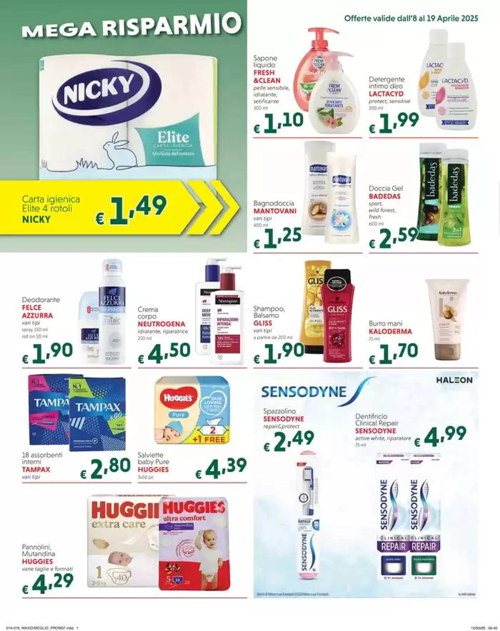 Buona Pasqua da 8 aprile a 19 aprile di 2025 - Pagina del volantino 14