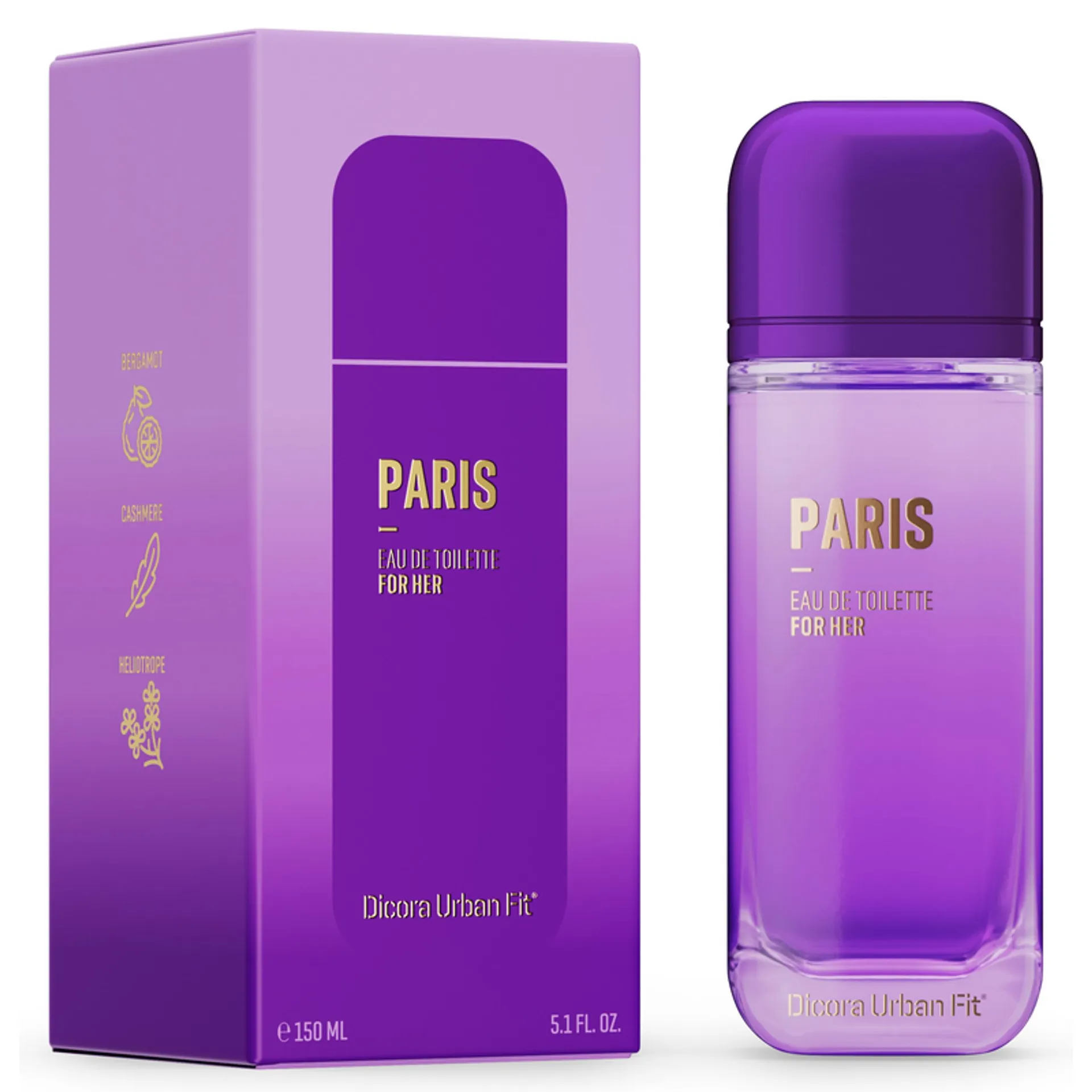 DICORA URBAN FIT PARIS FOR HER EDT 150 ML