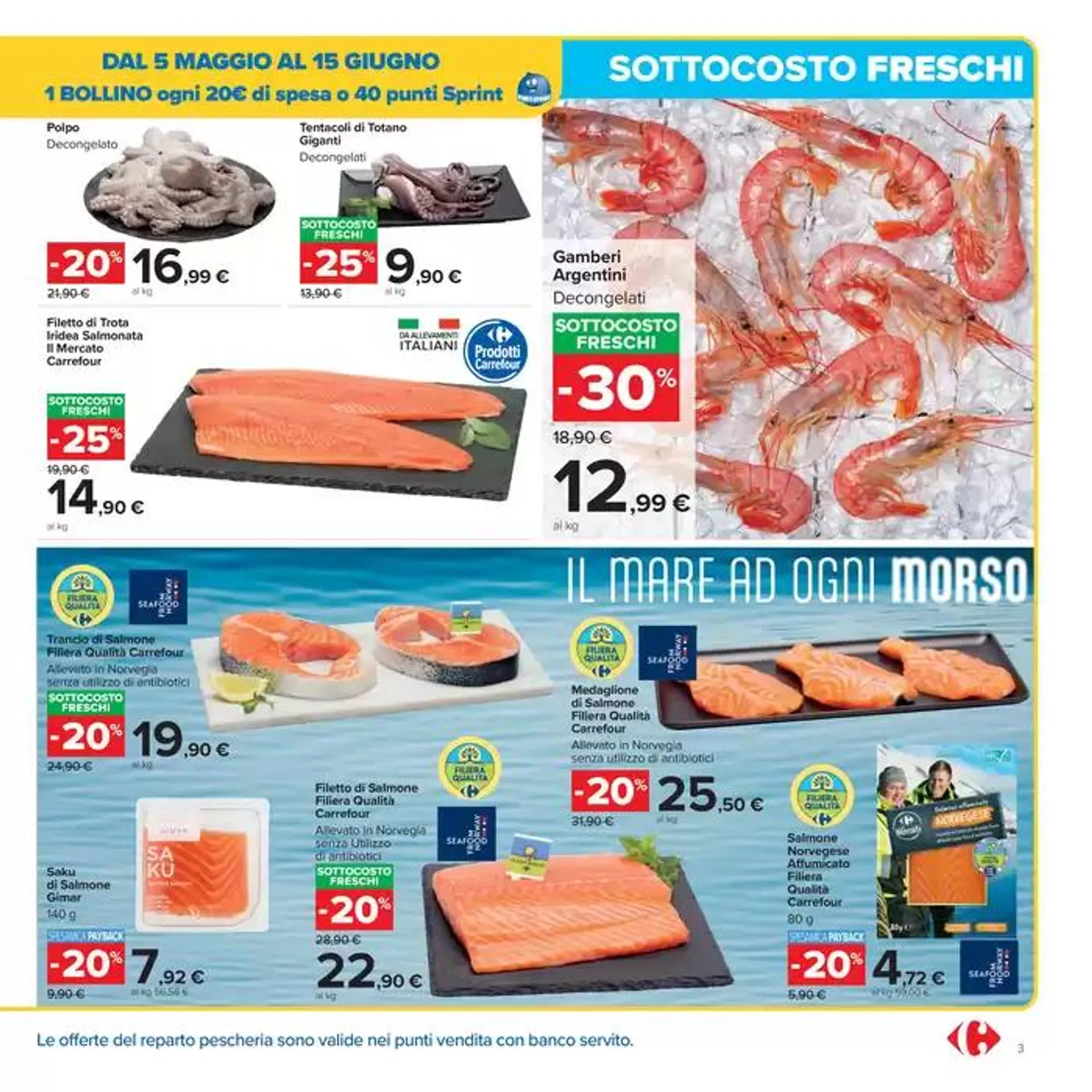 Sottocosto freschi  da 16 maggio a 28 maggio di 2025 - Pagina del volantino 3