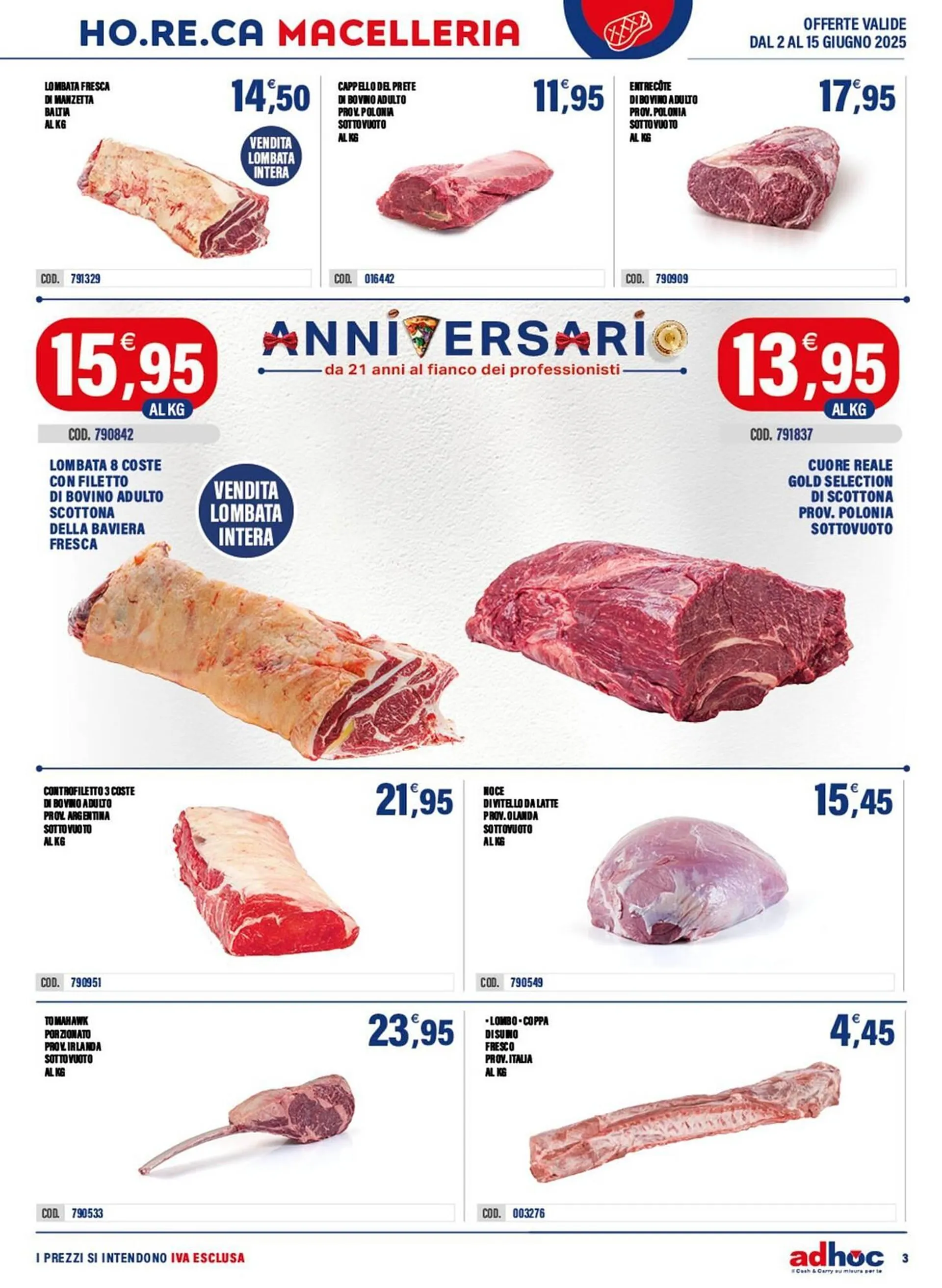 Volantino Adhoc da 2 giugno a 15 giugno di 2025 - Pagina del volantino 3